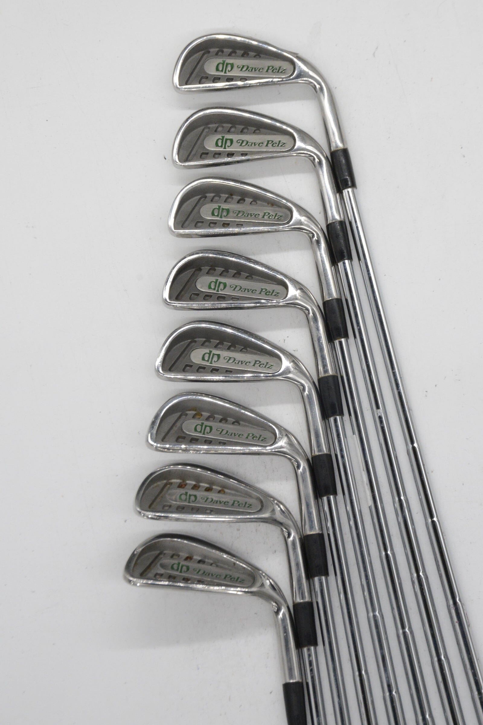 Dave Pelz 3-8, PW, SW Iron Set S Flex Std Length Golf Clubs GolfRoots