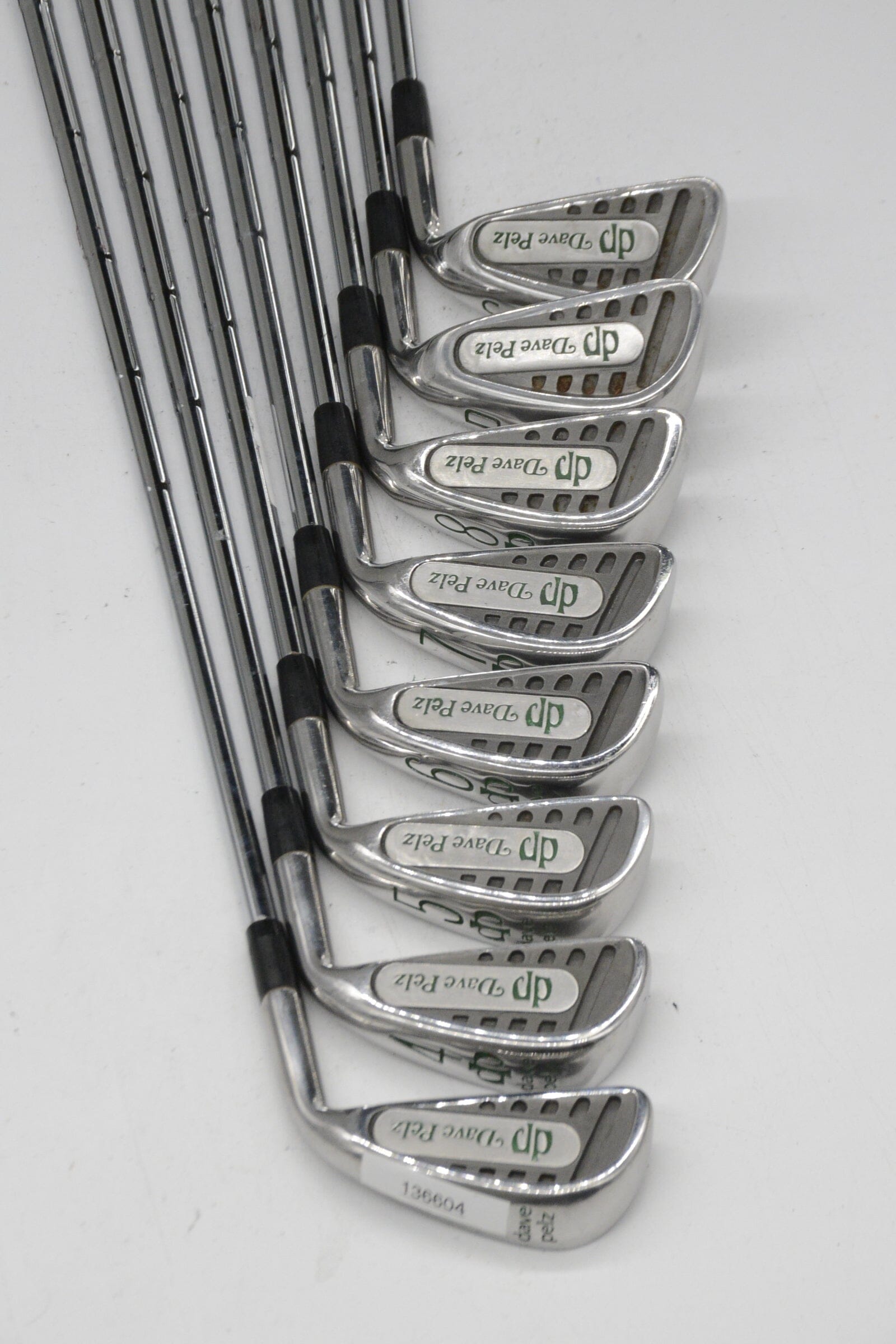 Dave Pelz 3-8, PW, SW Iron Set S Flex Std Length Golf Clubs GolfRoots