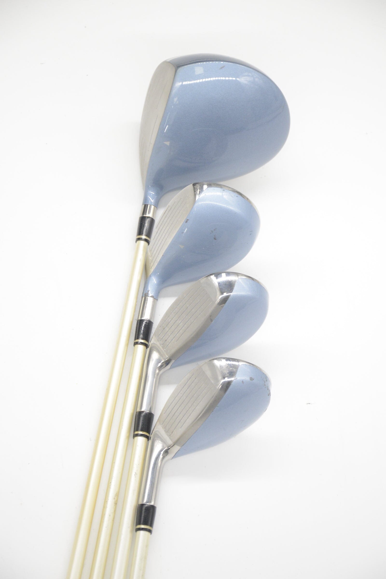 Women's Adams Tight Lies - High MOI D, 3W, 4H, 5H Wood Set W Flex Golf Clubs GolfRoots