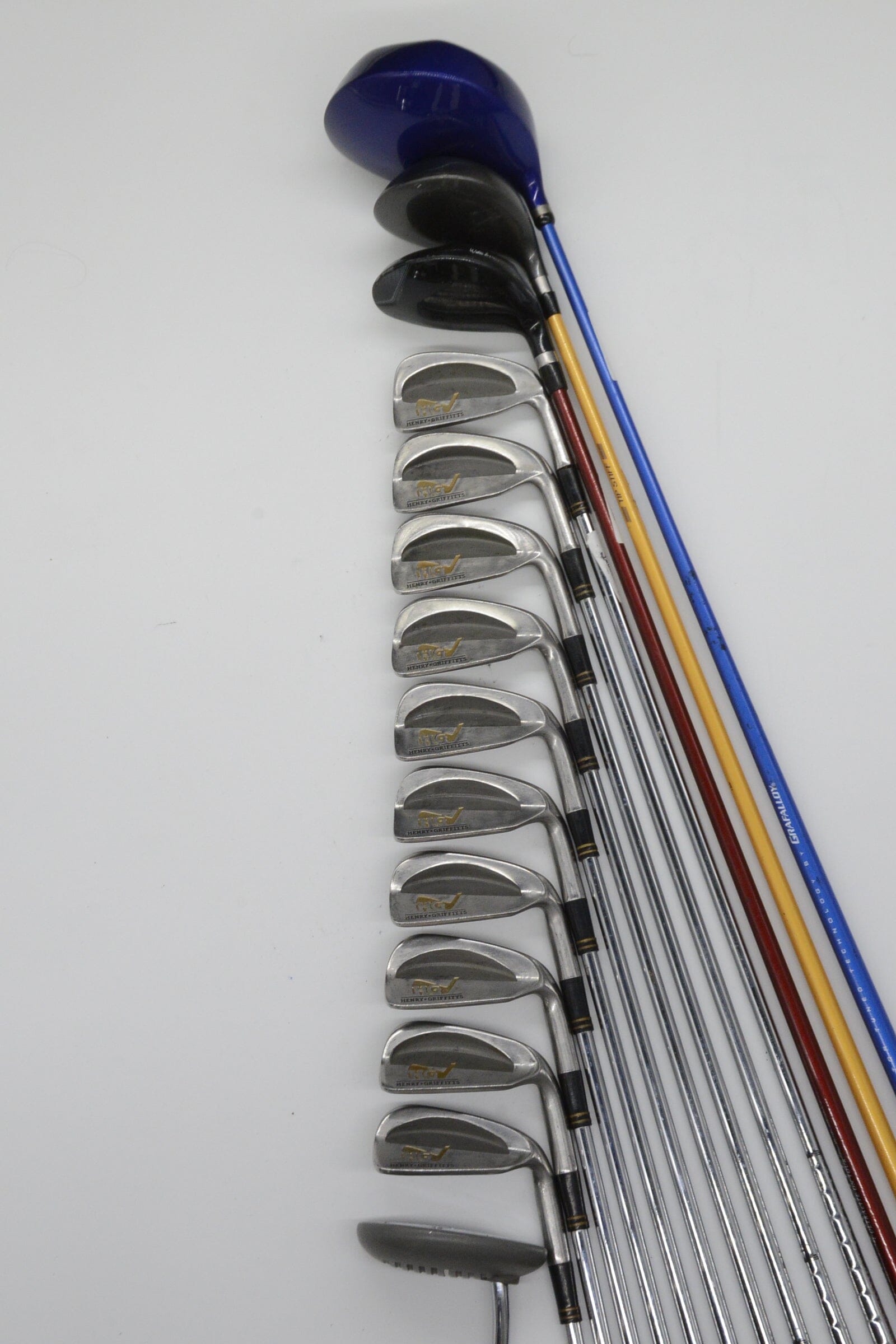 Henry Griffitts Mixed Full Set S Flex +0.5" Golf Clubs GolfRoots