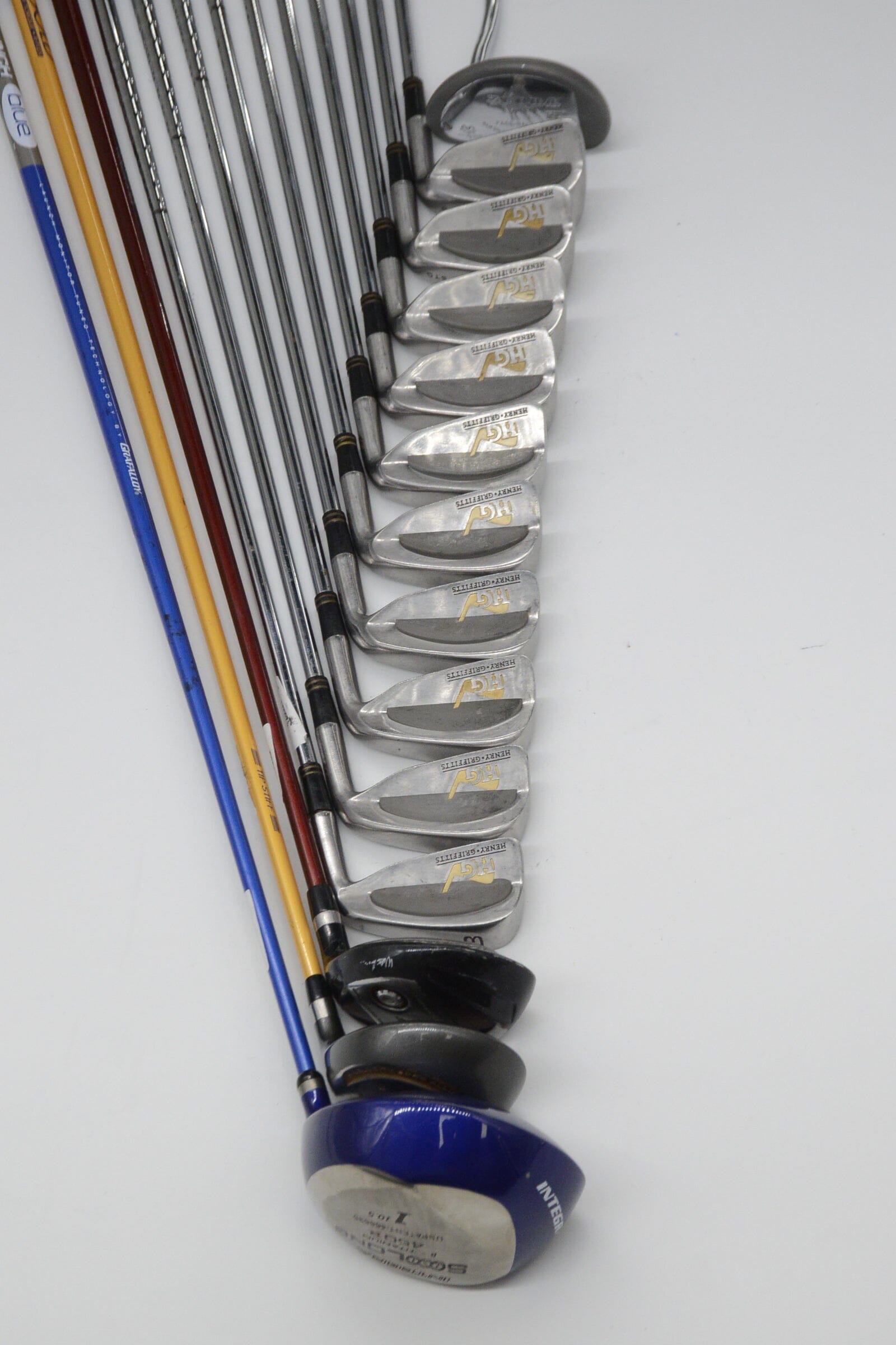 Henry Griffitts Mixed Full Set S Flex +0.5" Golf Clubs GolfRoots