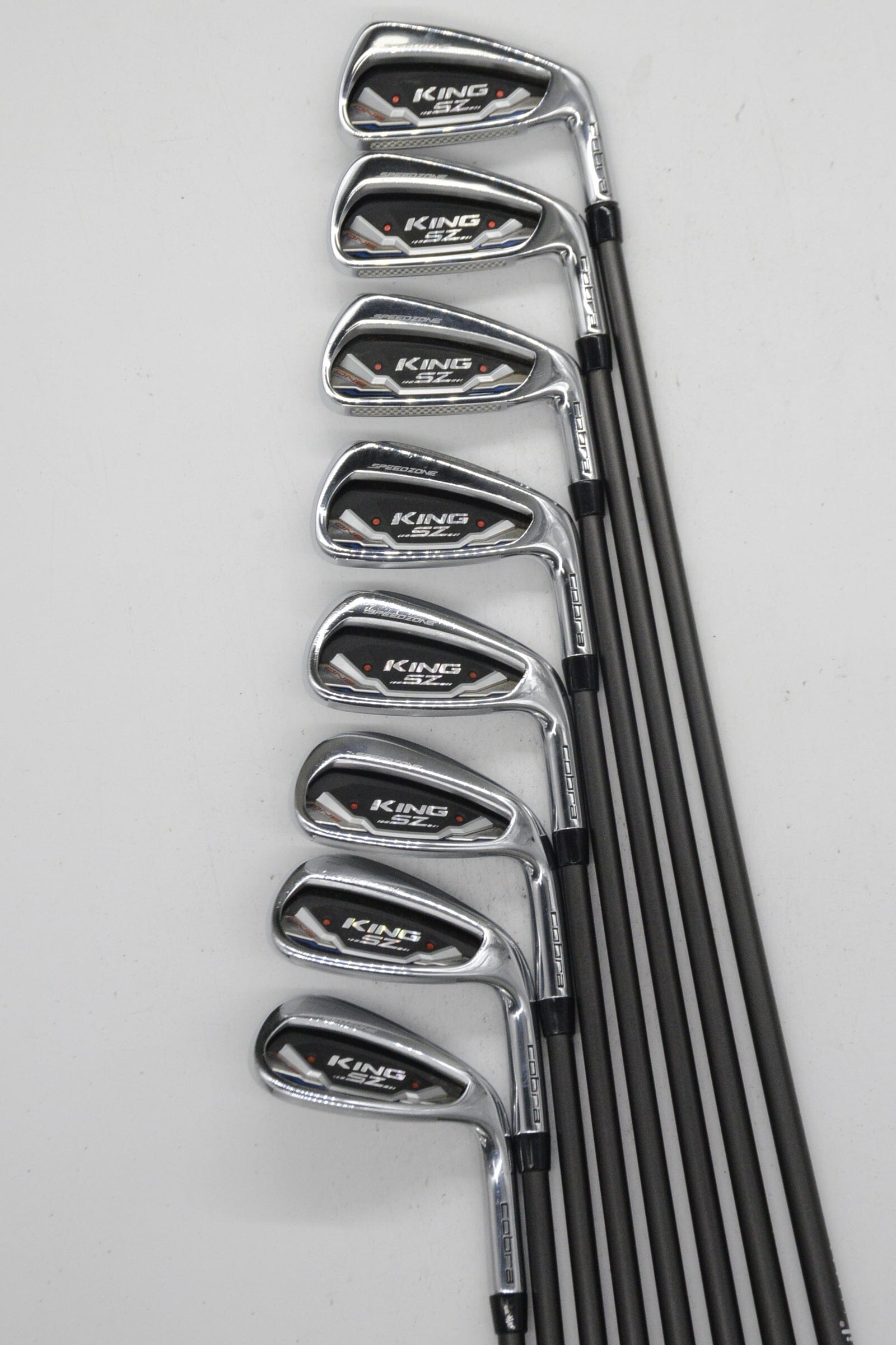 Cobra King Speedzone One Length 5-SW Iron Set R Flex 36.75" Golf Clubs GolfRoots