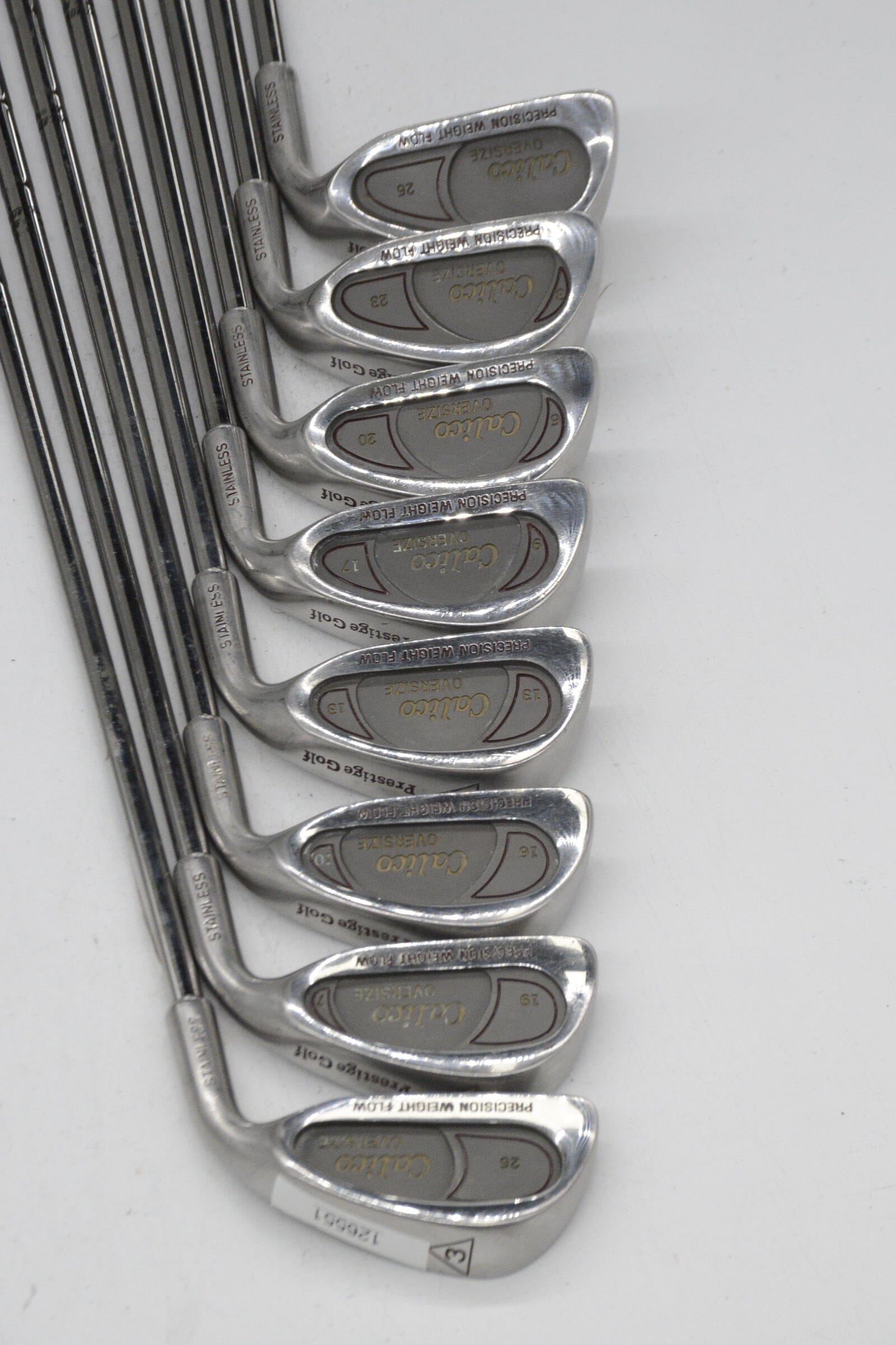 Prestige Golf Calico Oversized 3-PW Iron Set S Flex -1" Golf Clubs GolfRoots