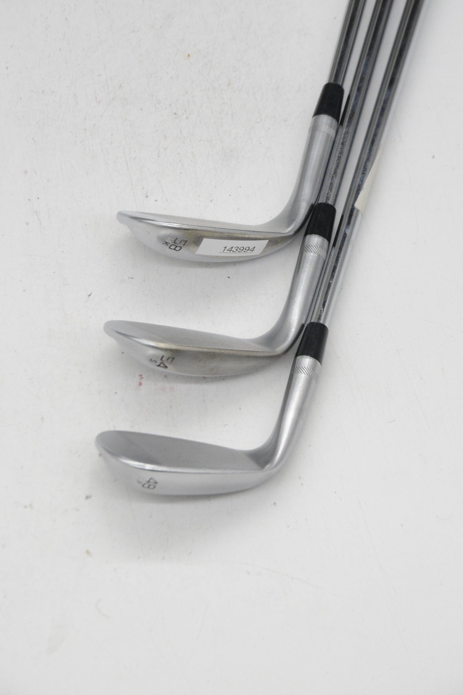 Titleist Vokey SM9 Tour Chrome 48, 54, 58 Degree Wedge Set S Flex Golf Clubs GolfRoots