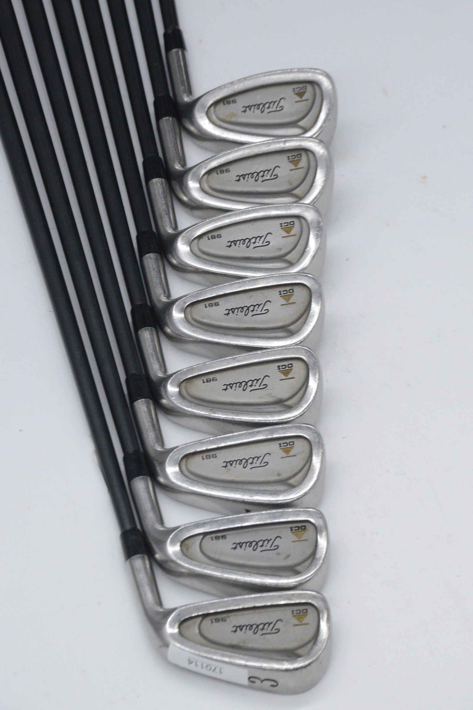 Titleist DCI 981 3-PW Iron Set S Flex -0.5" Golf Clubs GolfRoots