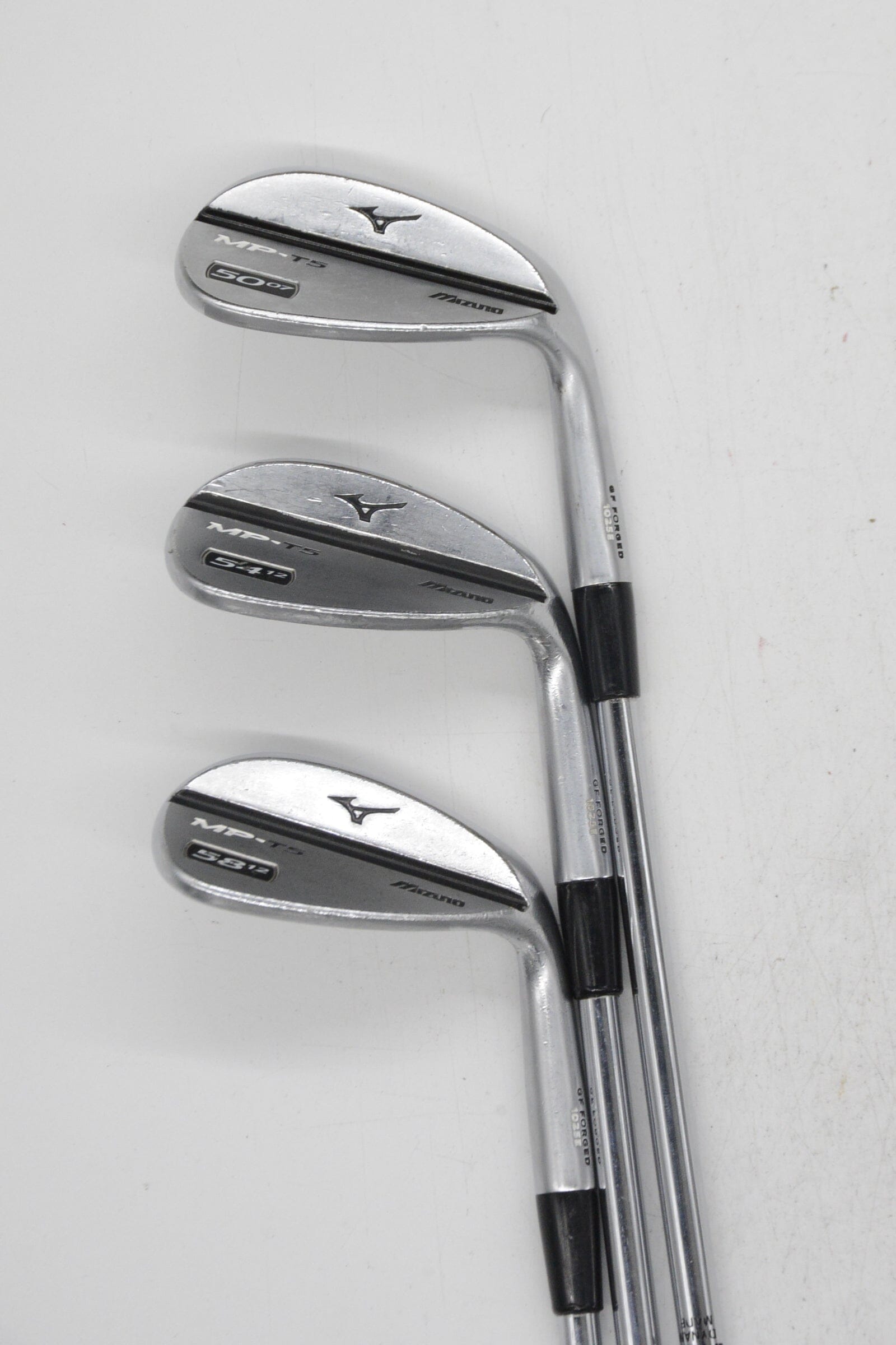 Mizuno MP-T5 White Satin 50, 54, 58 Degree Wedge Set Wedge Flex Golf Clubs GolfRoots