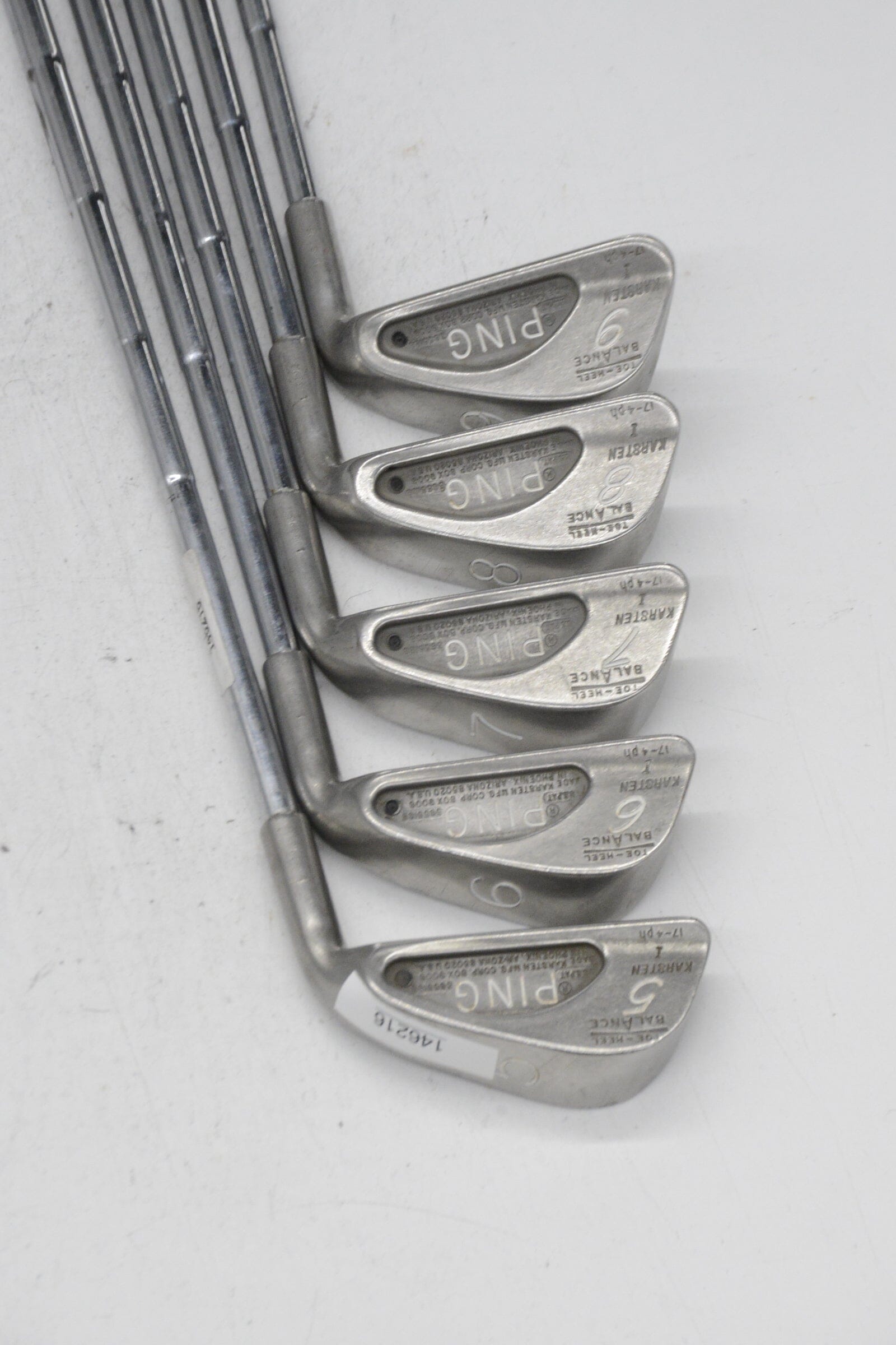 Ping Karsten I 5-9 Iron Set S Flex -0.5" Golf Clubs GolfRoots