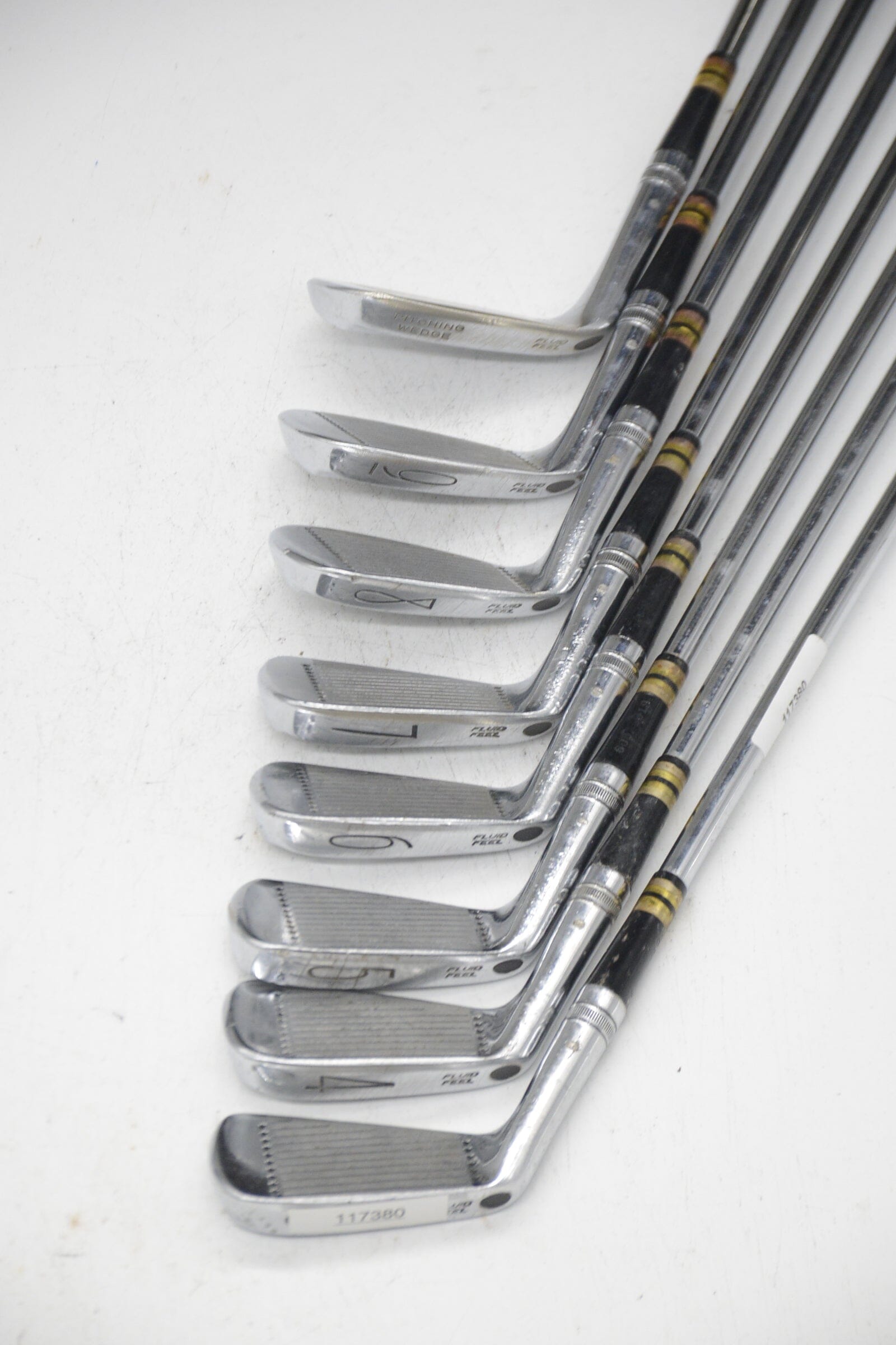 Wilson Dyna Power Fluid Feel 3-PW Iron Set R Flex -0.75" Golf Clubs GolfRoots