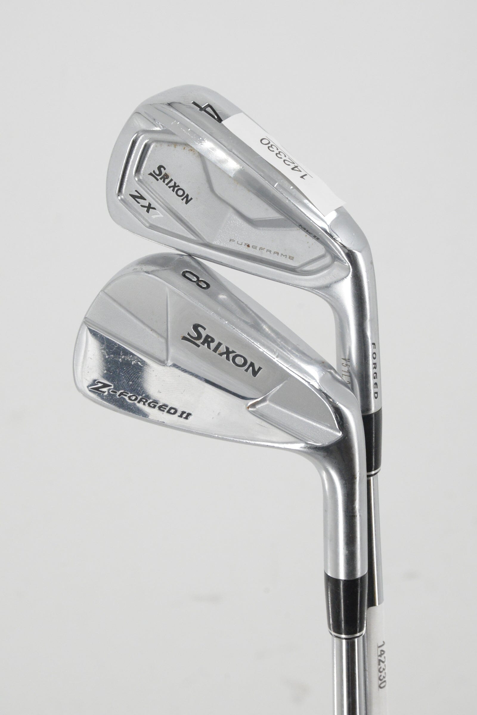 Srixon Z-Forged II 4-PW Iron Set X Flex +0.75" Golf Clubs GolfRoots