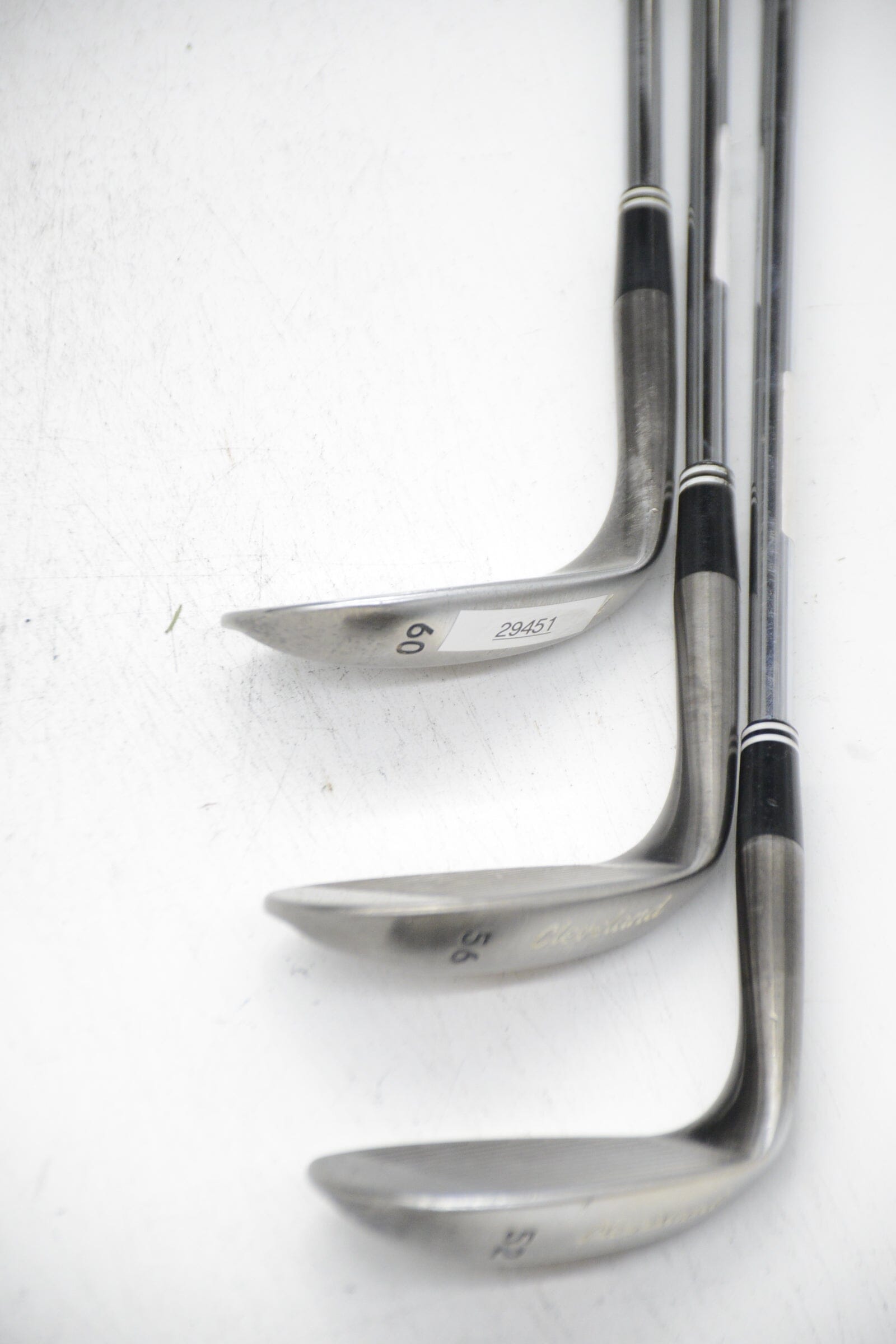 Cleveland CG14 Black Pearl 52, 56, 60 Degree Wedge Set Wedge Flex Golf Clubs GolfRoots