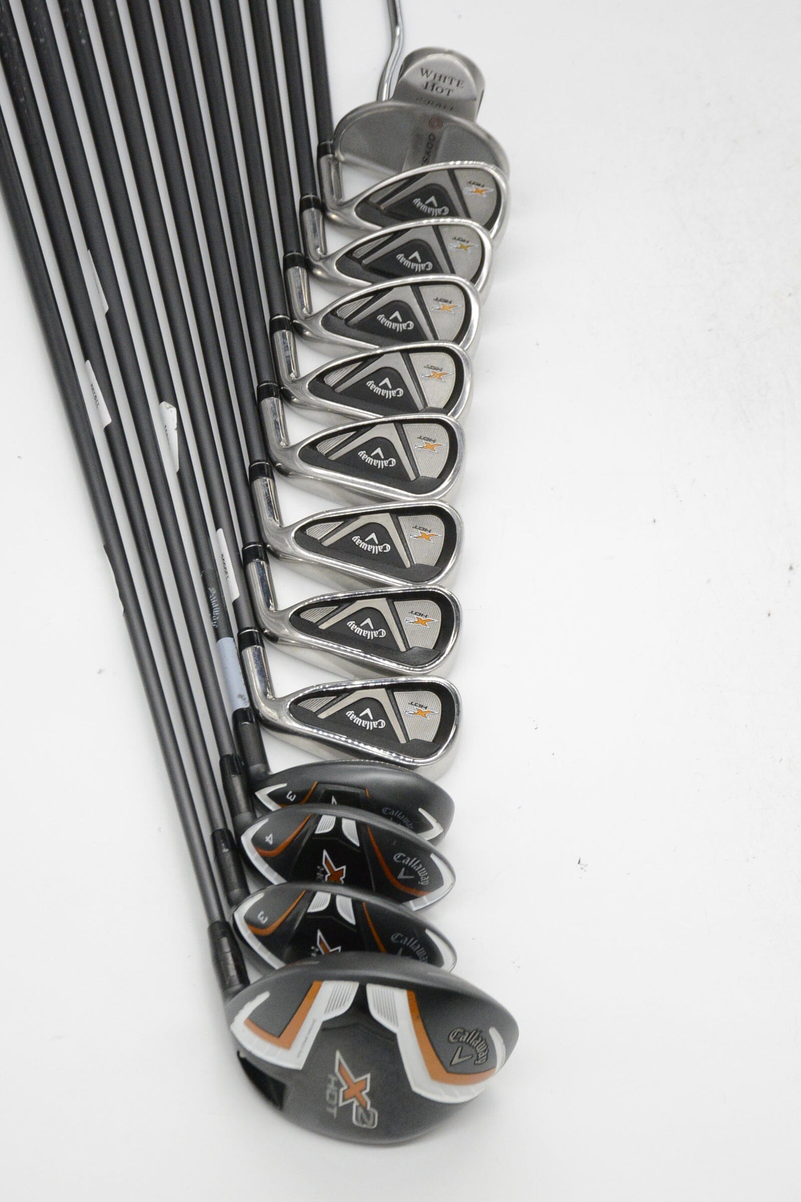Callaway X2 Hot Mixed Full Set SR Flex -0.25" Golf Clubs GolfRoots