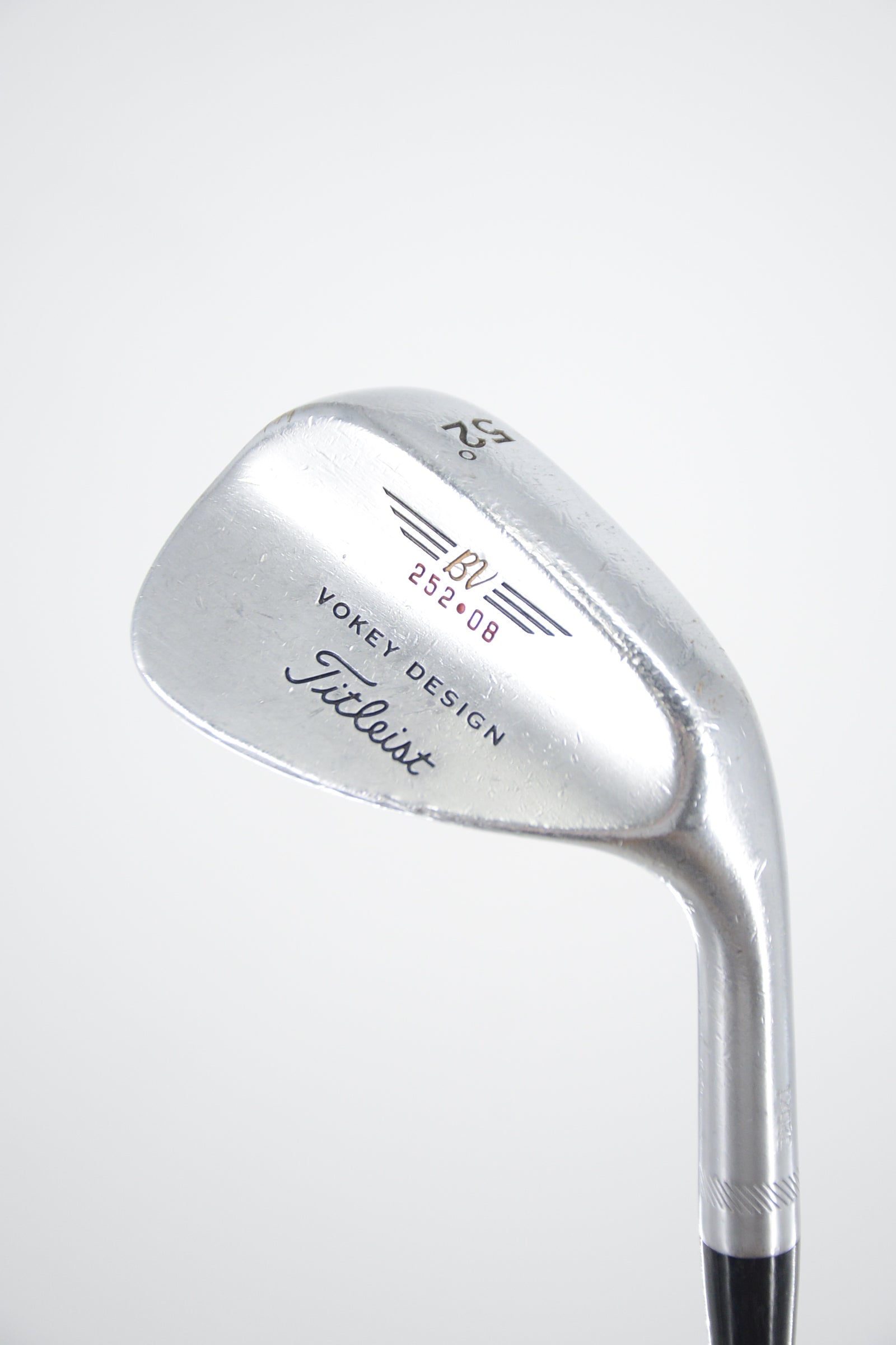 Titleist Vokey Chrome 200 Series 52 Degree Wedge S Flex 35.5"