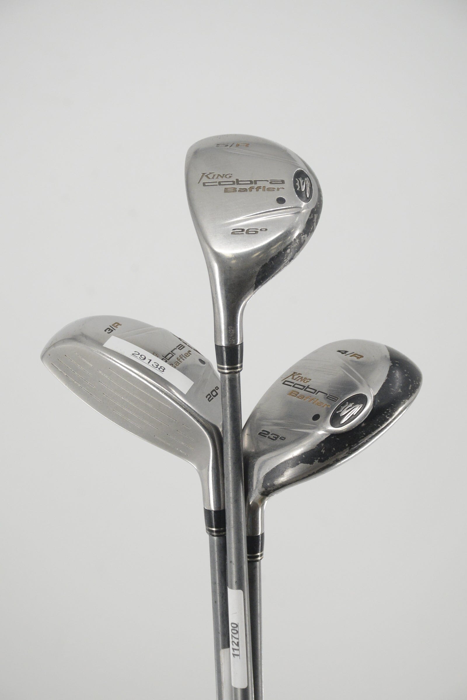 Lefty Cobra Baffler 2012 3H, 4H, 5H Hybrid Set R Flex Golf Clubs GolfRoots