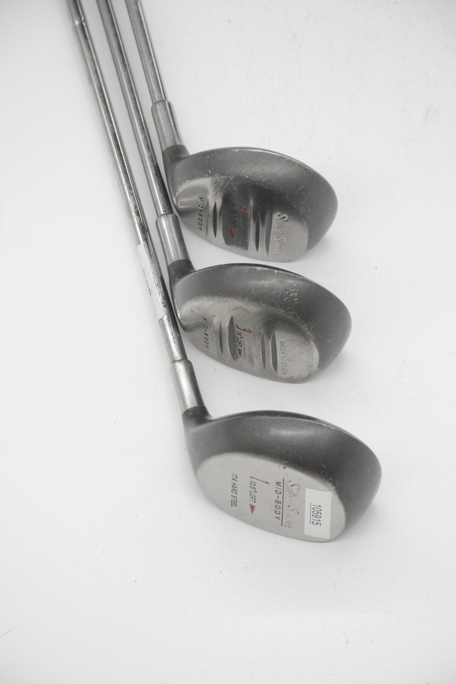 Select Series Mid-Body D, 3W, 5W Wood Set S Flex Golf Clubs GolfRoots