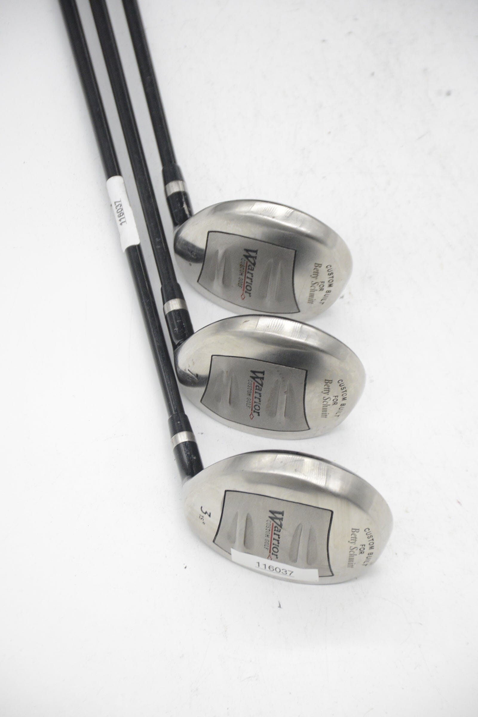 Women's Warrior Custom Golf 3W, 7W, 9W Wood Set W Flex Golf Clubs GolfRoots