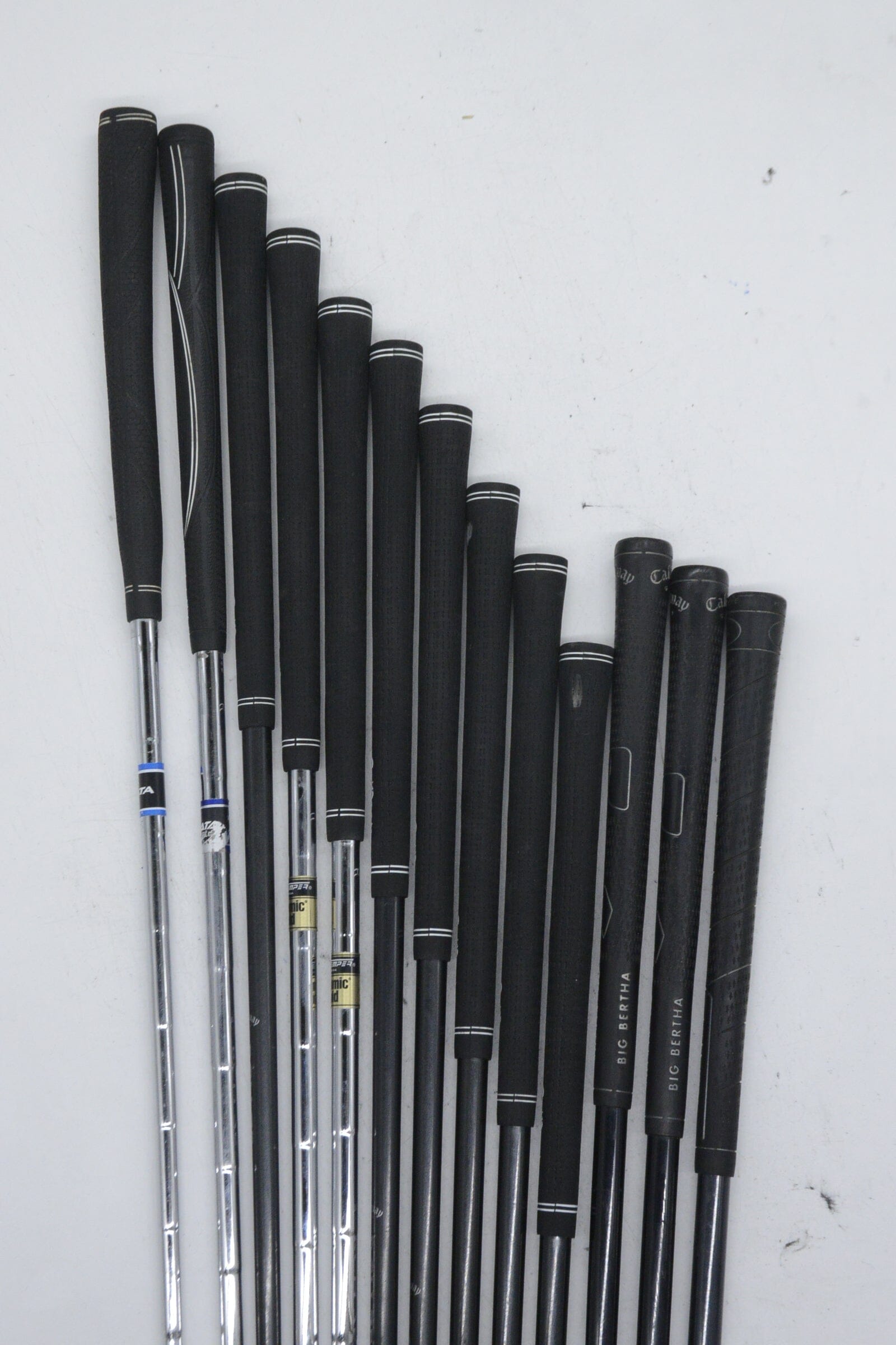 Lefty Callaway Big Bertha 2002 Mixed Full Set S Flex -0.25" Golf Clubs GolfRoots