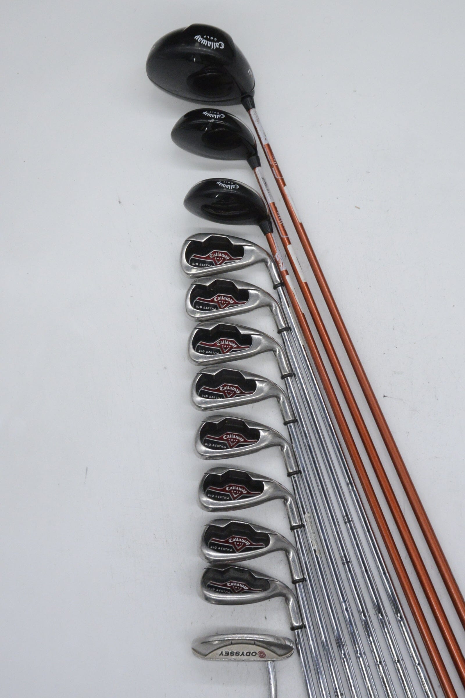 Callaway Big Bertha 2008 Mixed Full Set Uniflex -0.25" Golf Clubs GolfRoots