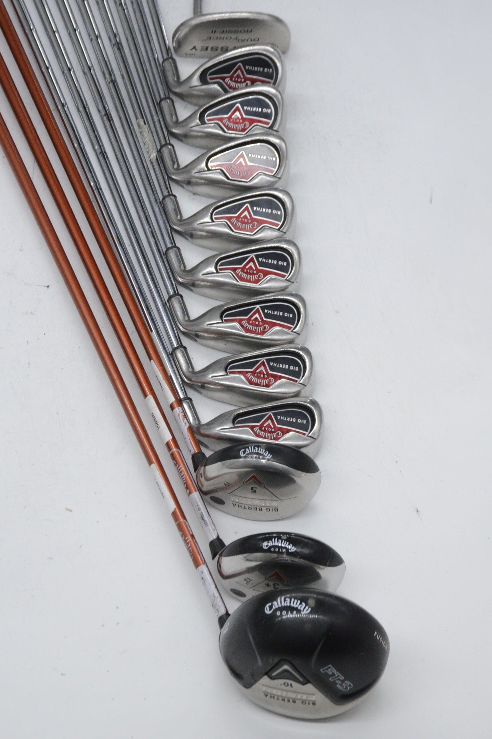 Callaway Big Bertha 2008 Mixed Full Set Uniflex -0.25" Golf Clubs GolfRoots