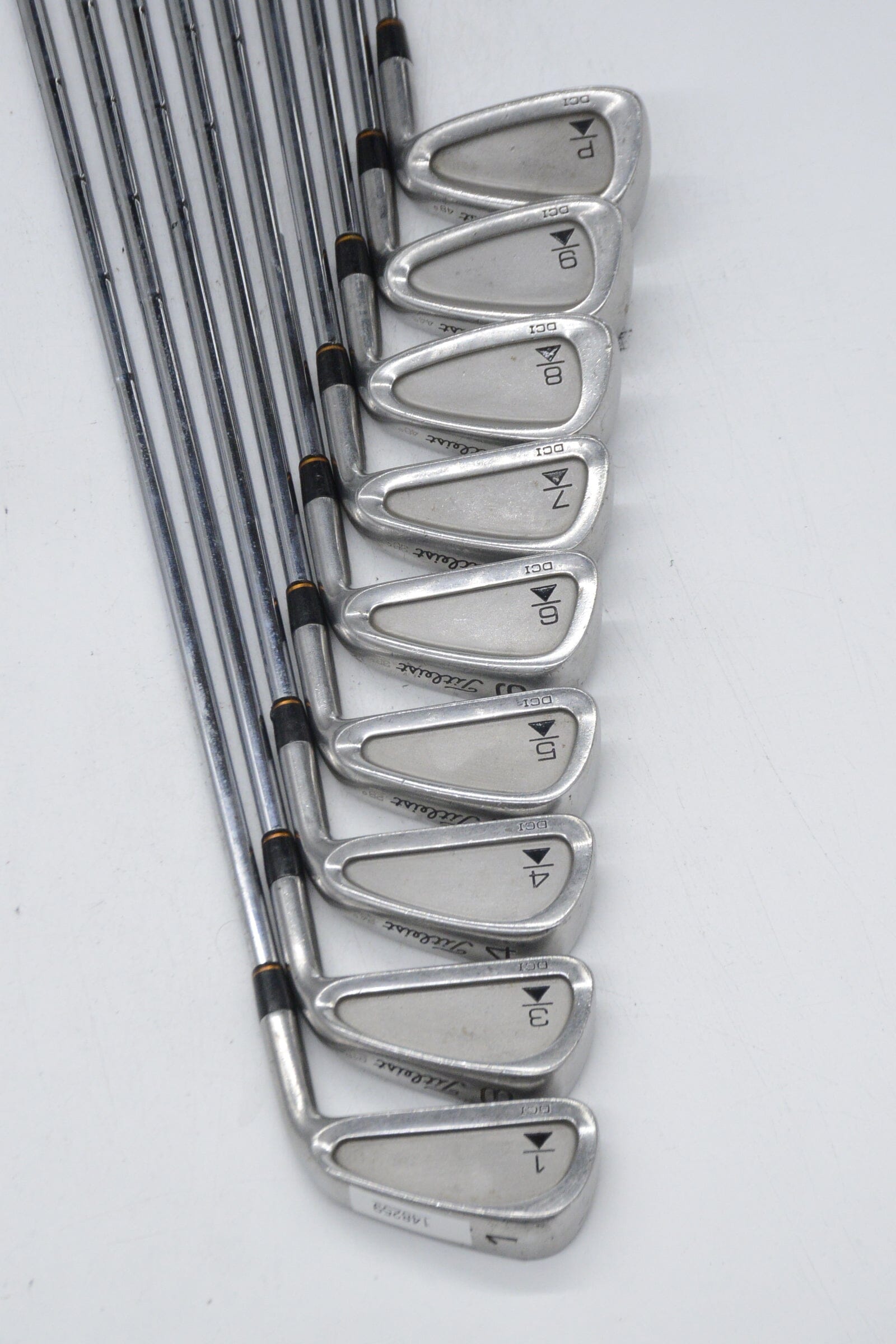 Titleist DCI Black 1, 3-PW Iron Set S Flex +0.25" Golf Clubs GolfRoots