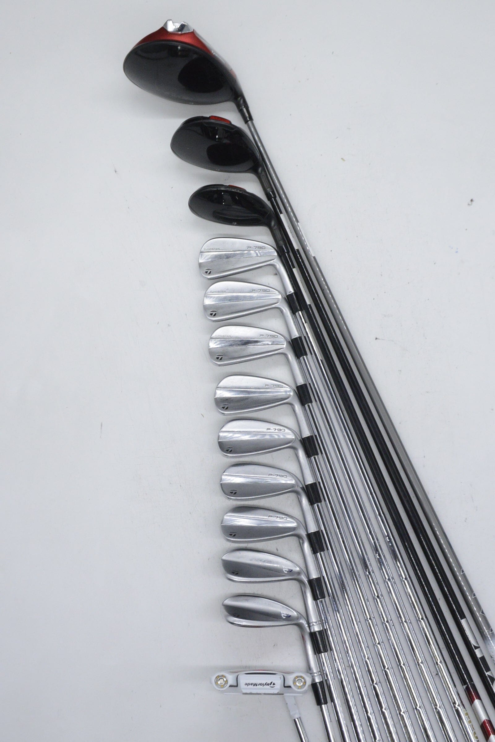 TaylorMade P790 2023 Mixed Full Set S Flex -0.25" Golf Clubs GolfRoots