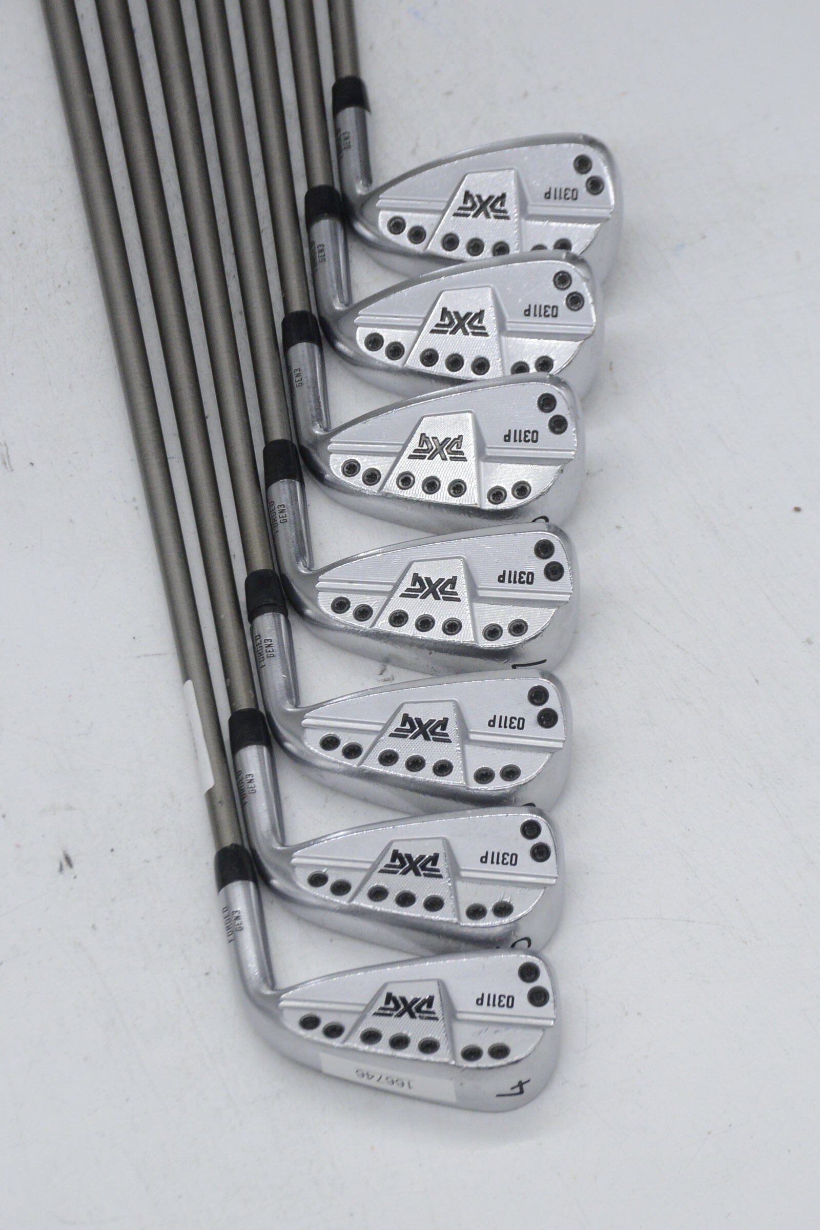 PXG 0311P Gen 3 4-PW Iron Set S Flex +0.5" Golf Clubs GolfRoots
