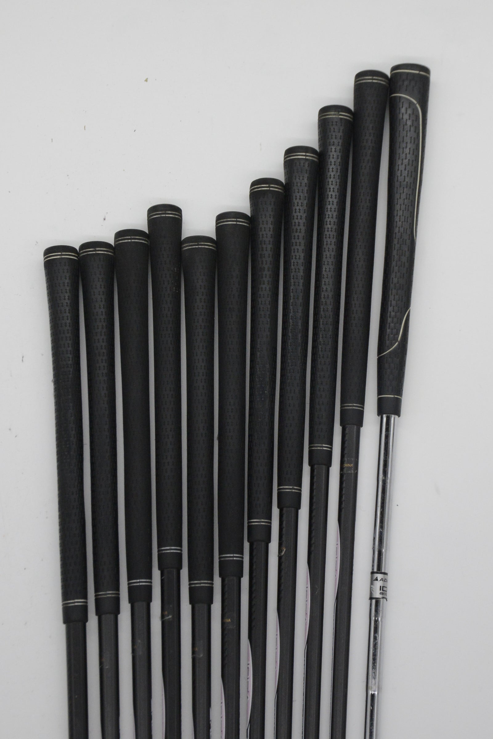 *Dented* Adams Idea A12Os (Missing 8 Iron) Mixed Full Set W Flex -0.5"