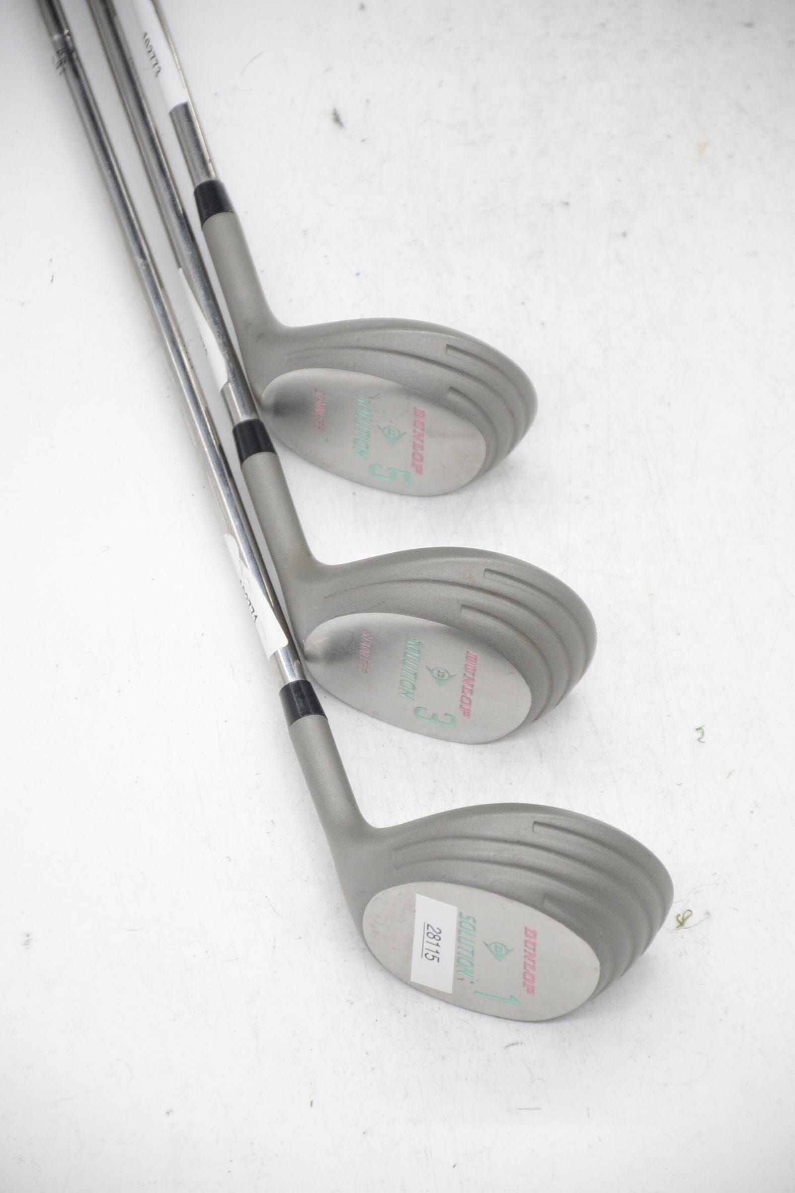 Women's Dunlop Solution D, 3W, 5W Wood Set W Flex Golf Clubs GolfRoots