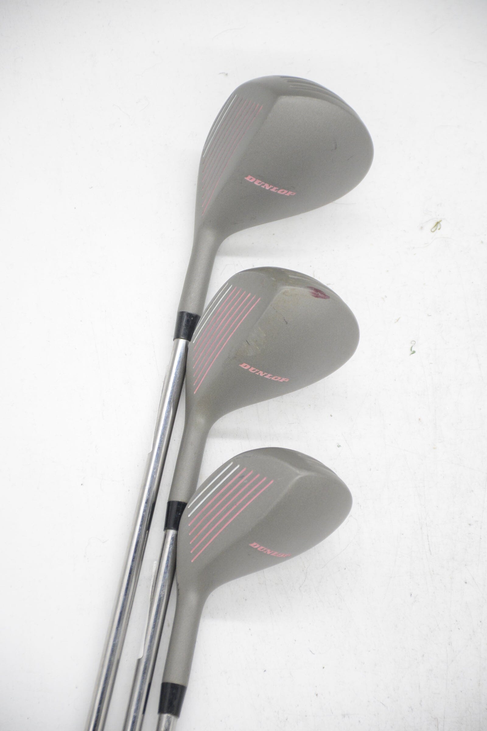 Women's Dunlop Solution D, 3W, 5W Wood Set W Flex Golf Clubs GolfRoots