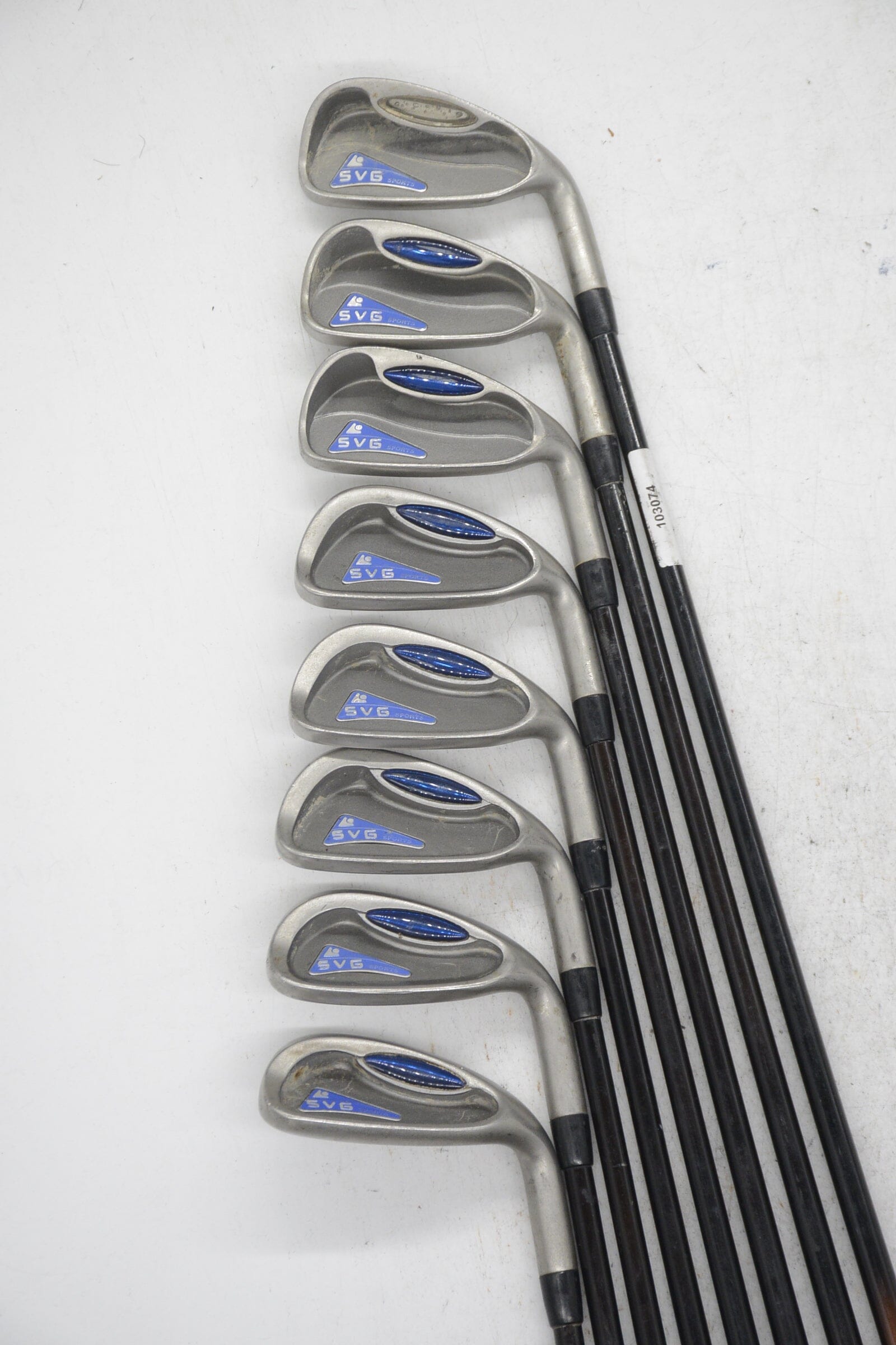 SVG Sports 3, 5-PW, SW Iron Set S Flex Std Length Golf Clubs GolfRoots