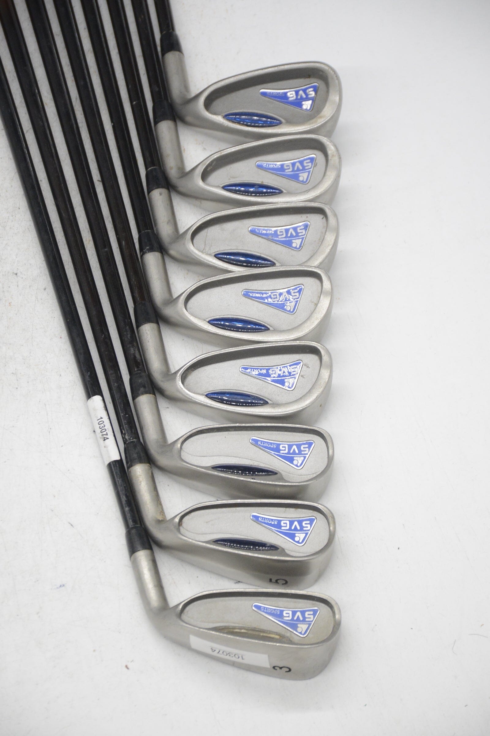 SVG Sports 3, 5-PW, SW Iron Set S Flex Std Length Golf Clubs GolfRoots