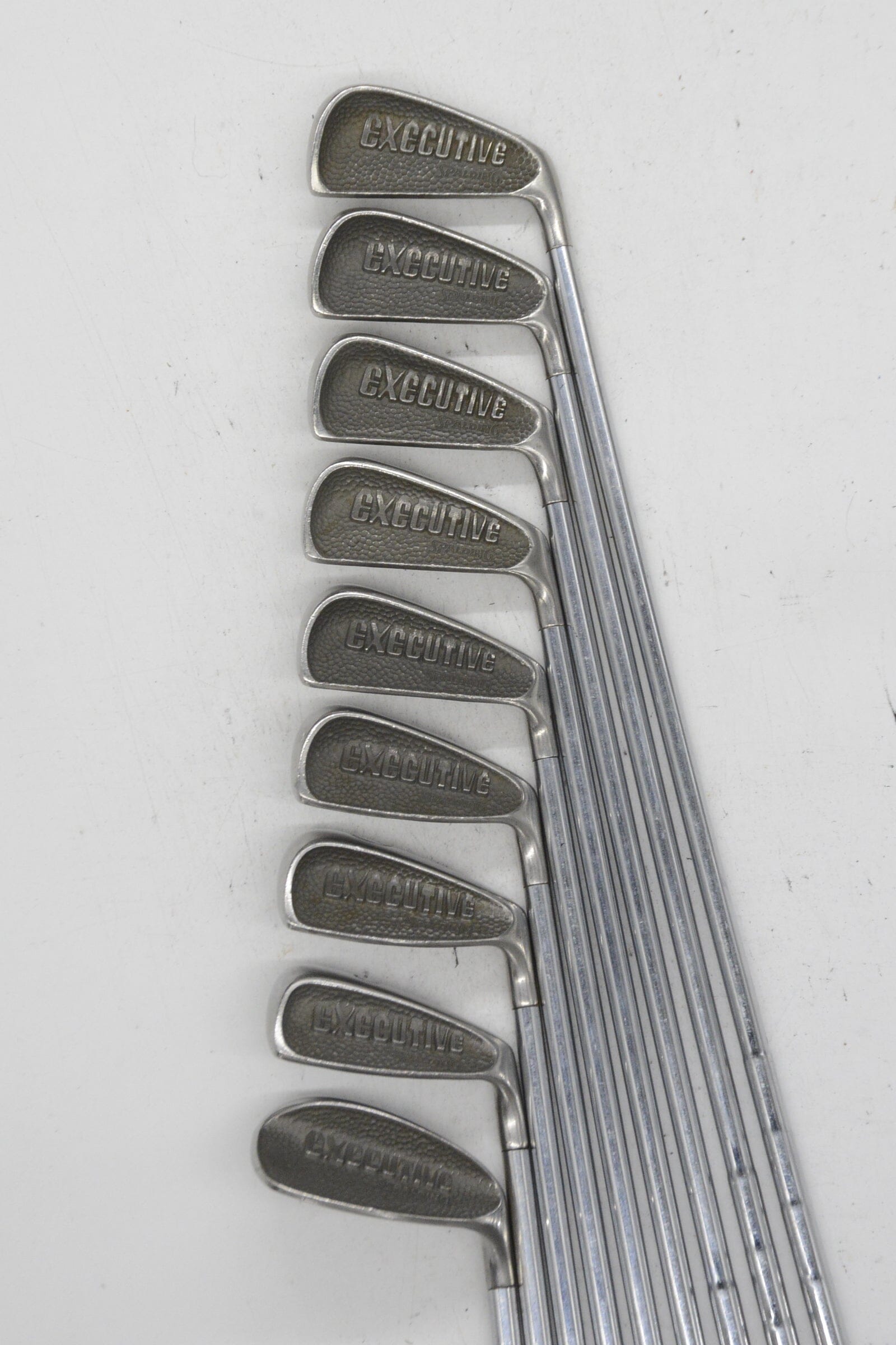 Spalding Executive 3-PW, SW Iron Set S Flex -0.25" Golf Clubs GolfRoots