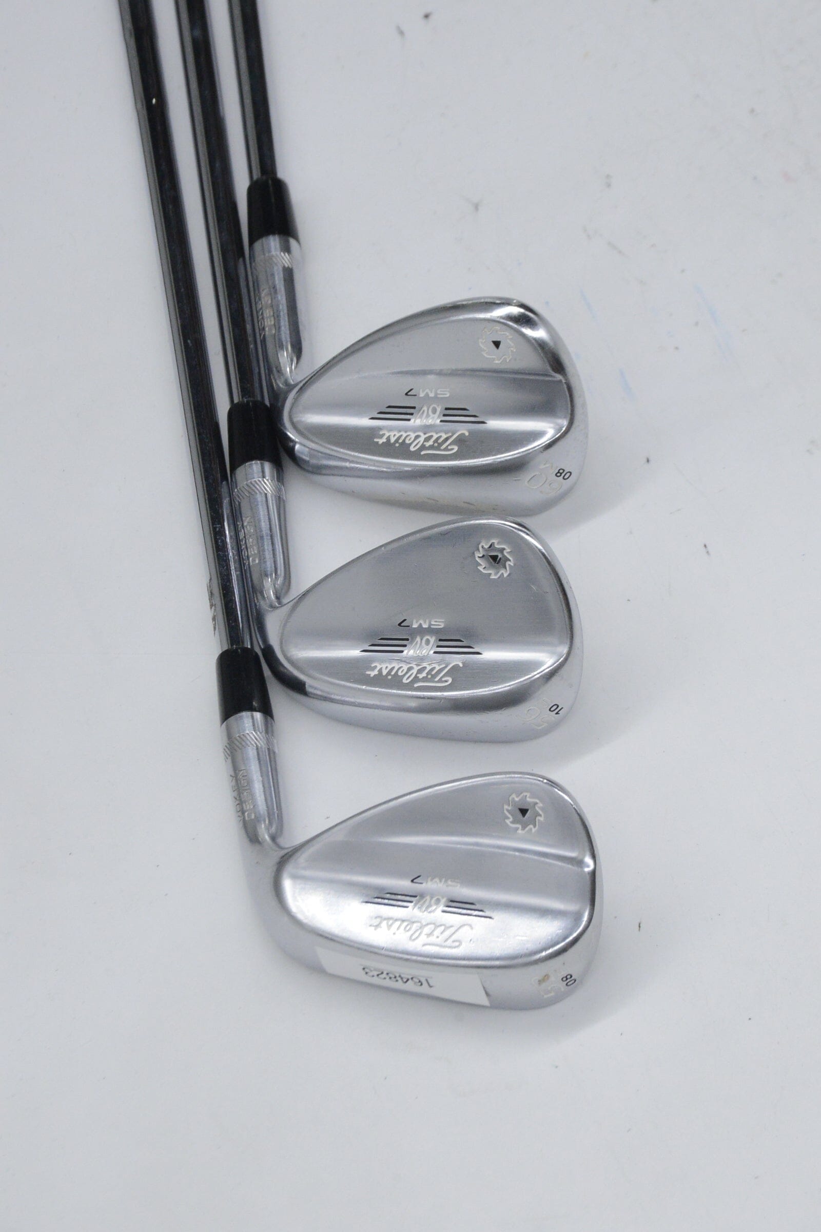 Titleist Vokey SM7 Tour Chrome 52, 56, 60 Degree Wedge Set R Flex Golf Clubs GolfRoots
