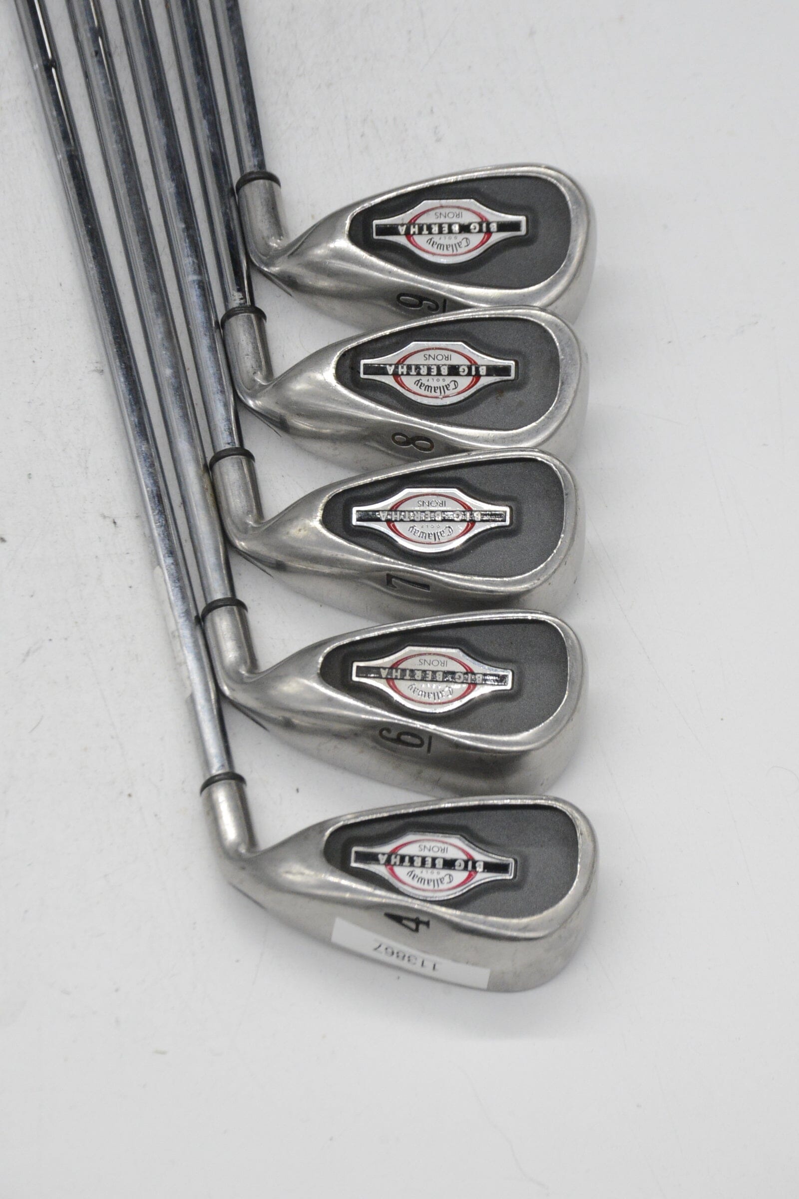Callaway Big Bertha 2002 4, 6-9 Iron Set Uniflex Std Length Golf Clubs GolfRoots