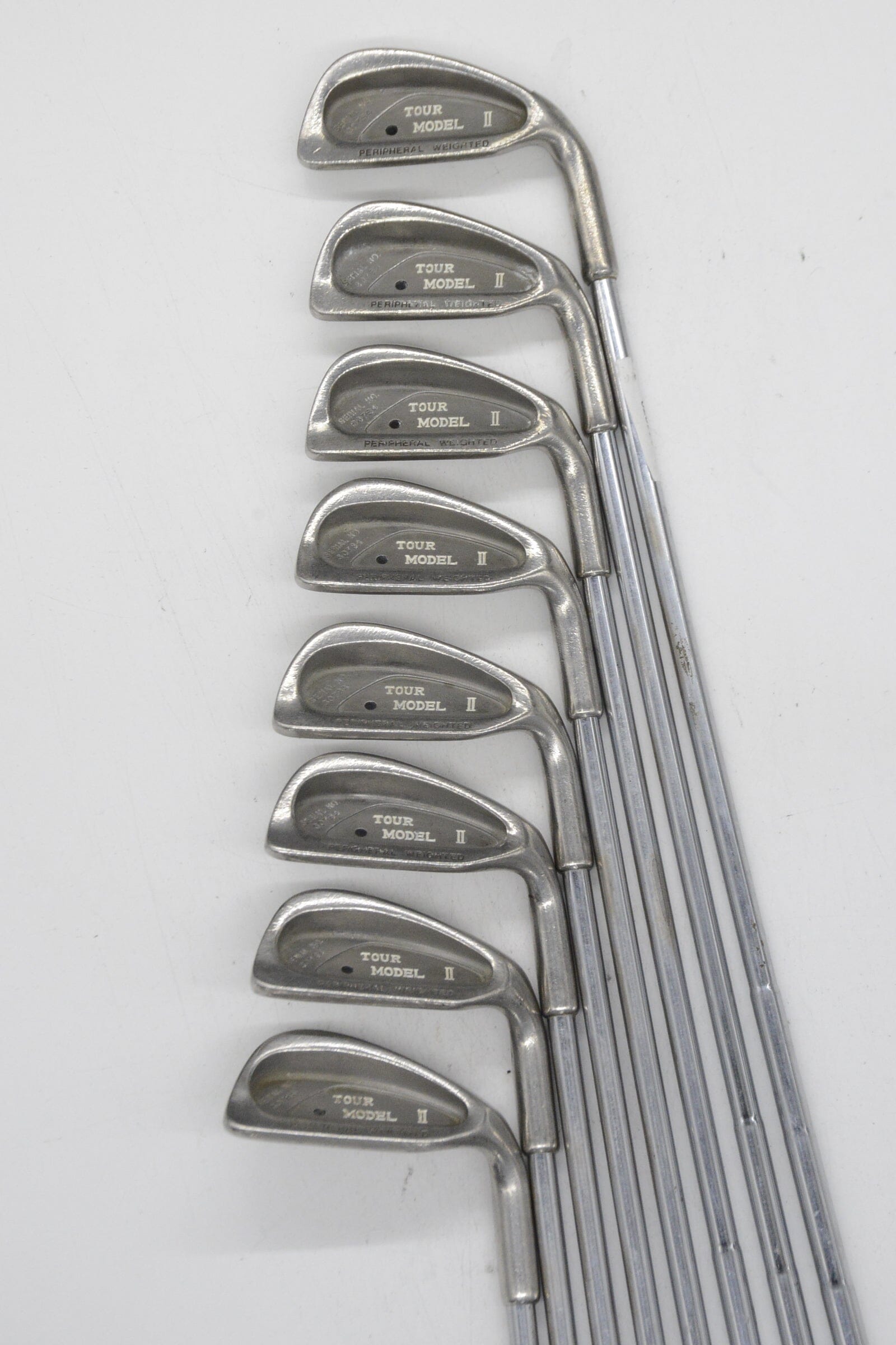 Tour Model II 3-PW Iron Set R Flex -0.5" Golf Clubs GolfRoots
