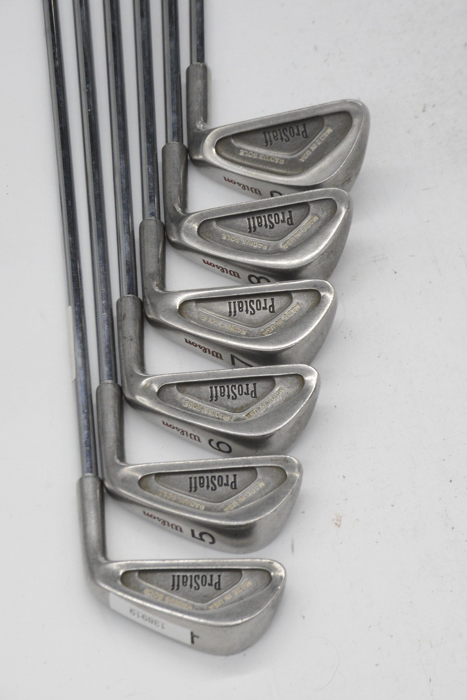 Wilson Pro Staff 4-8, PW Iron Set R Flex -0.25" Golf Clubs GolfRoots