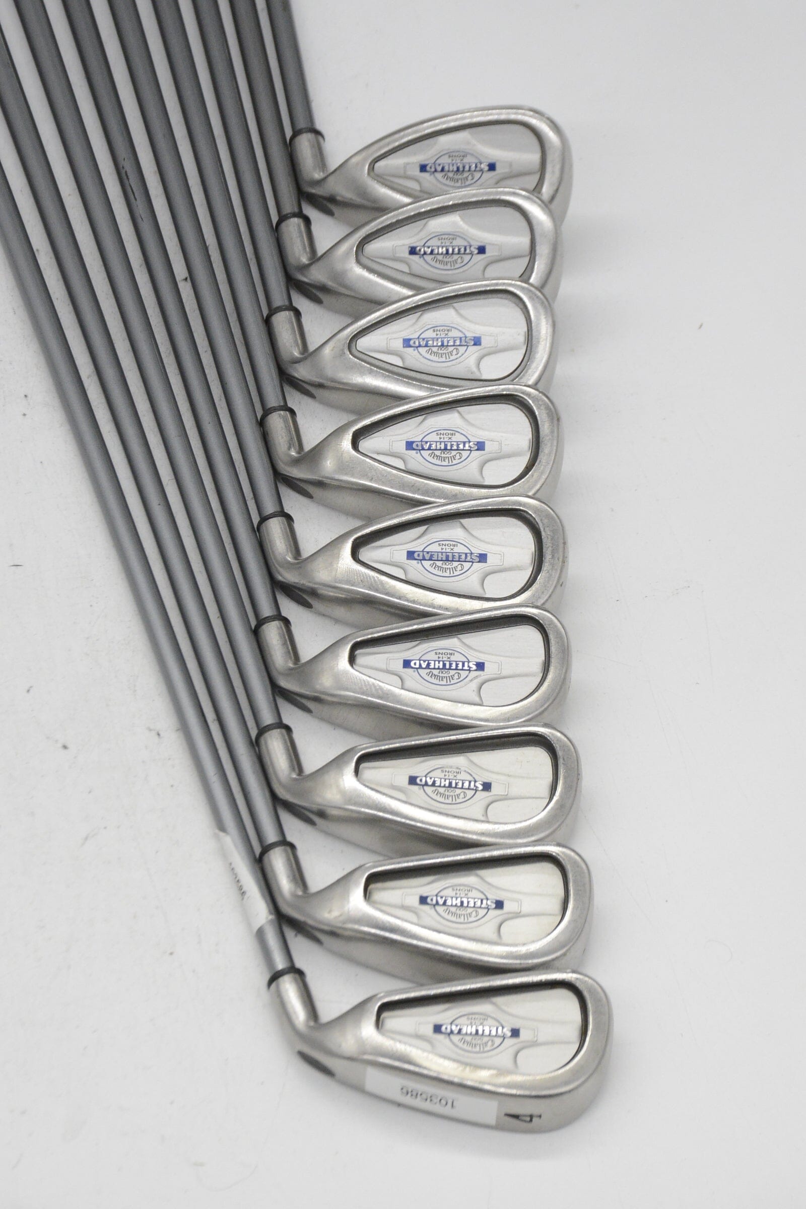 Callaway Steelhead X-14 4-PW, SW-LW Iron Set SR Flex -0.5" Golf Clubs GolfRoots