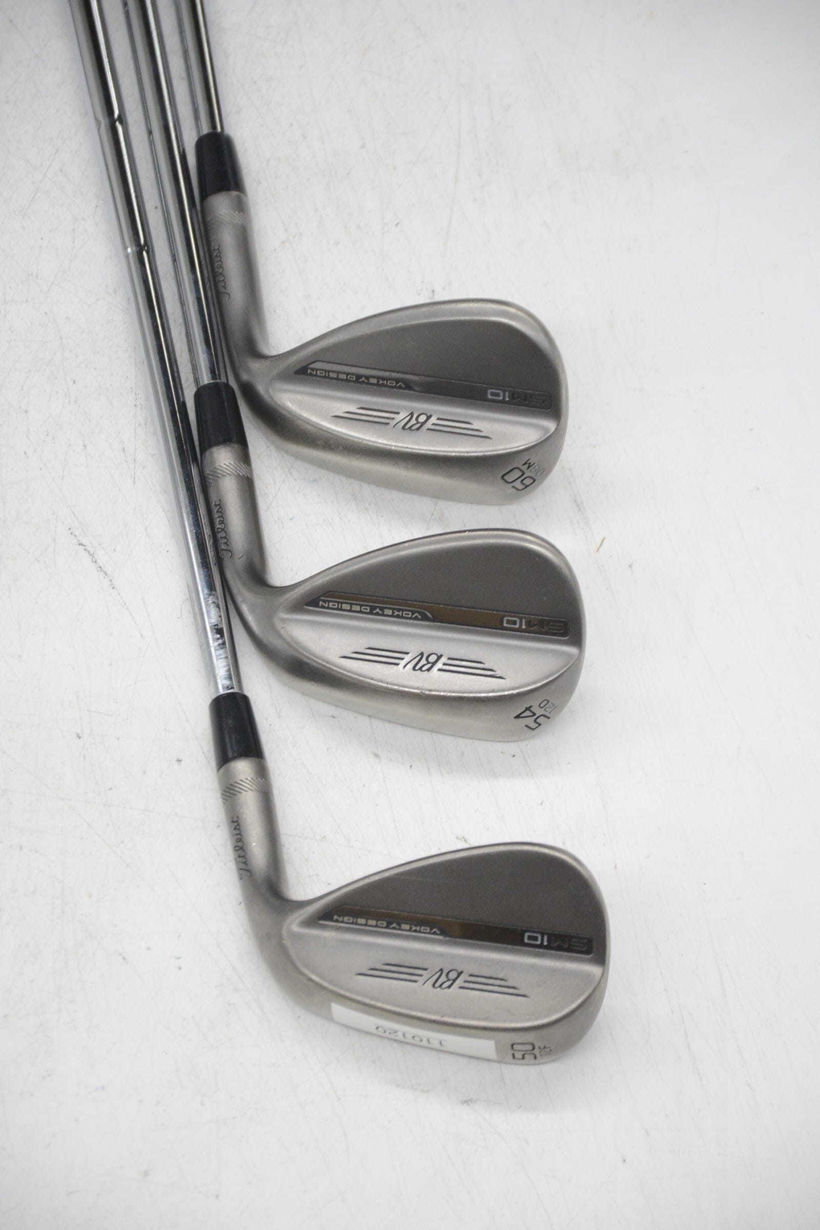 Titleist Vokey SM10 Nickel 50, 54, 60 Degree Wedge Set S Flex Golf Clubs GolfRoots