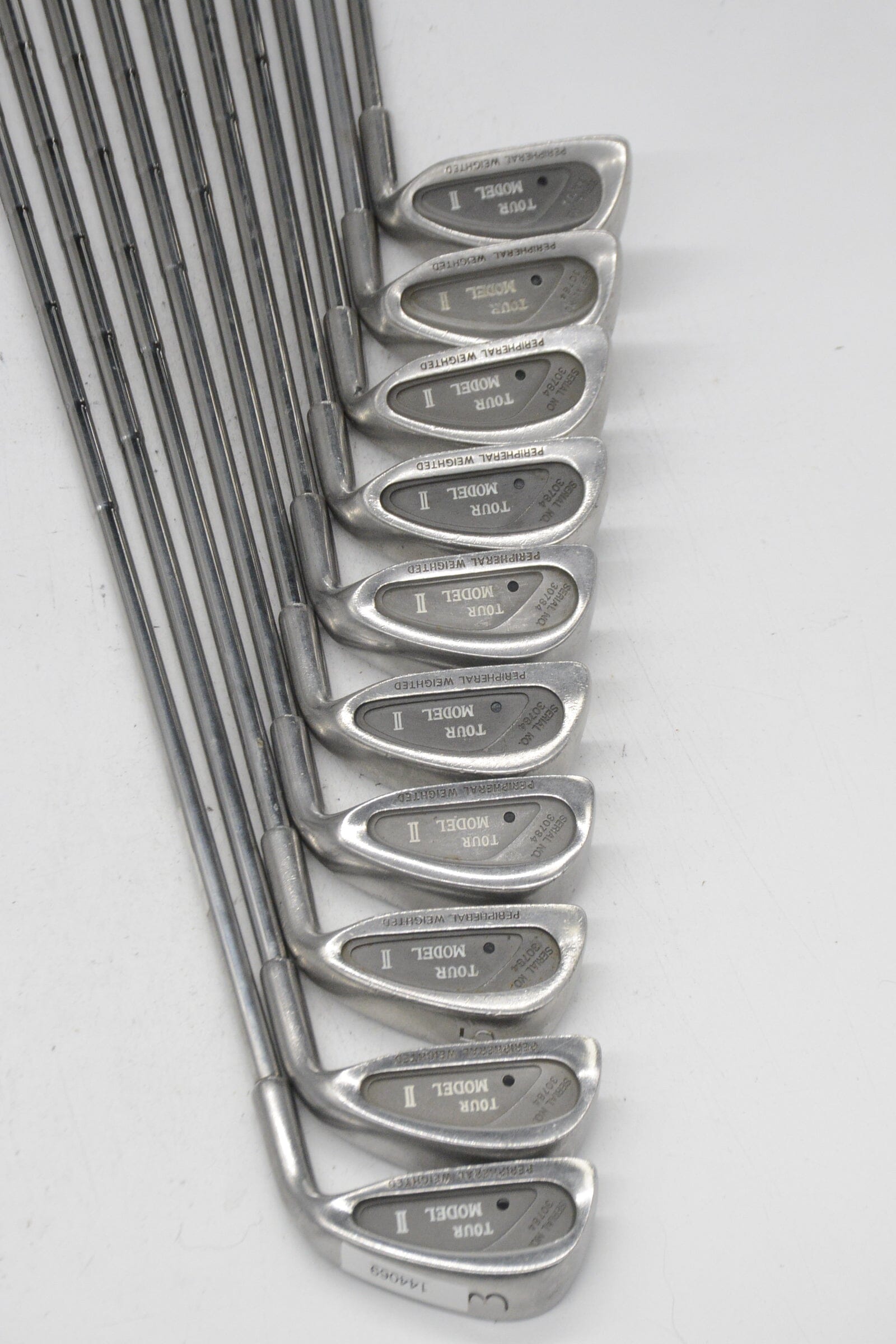 Tour Model II 3-PW, SW-LW Iron Set S Flex -1" Golf Clubs GolfRoots