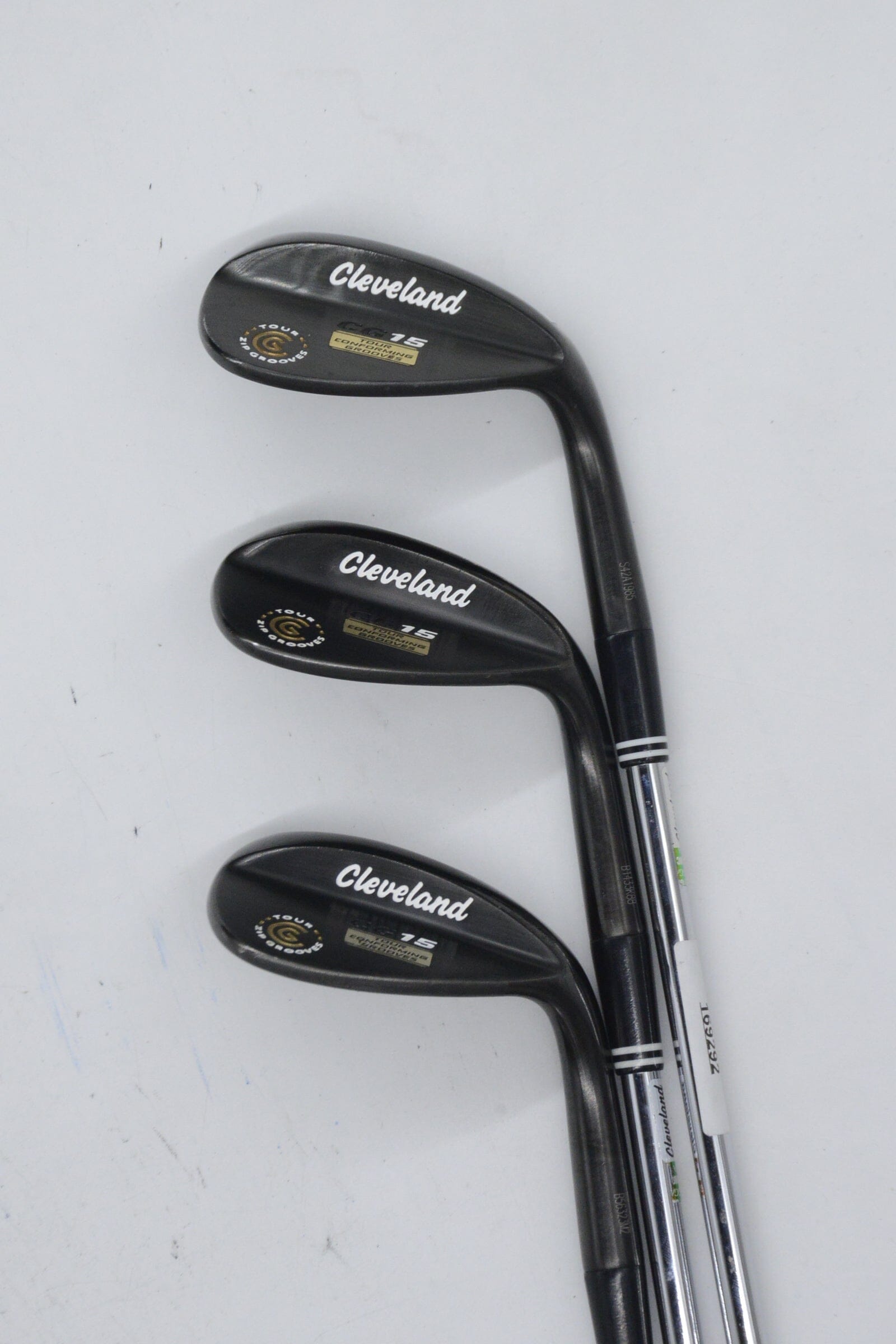 Cleveland CG15 Black Pearl 52, 56, 60 Degree Wedge Set Wedge Flex Golf Clubs GolfRoots