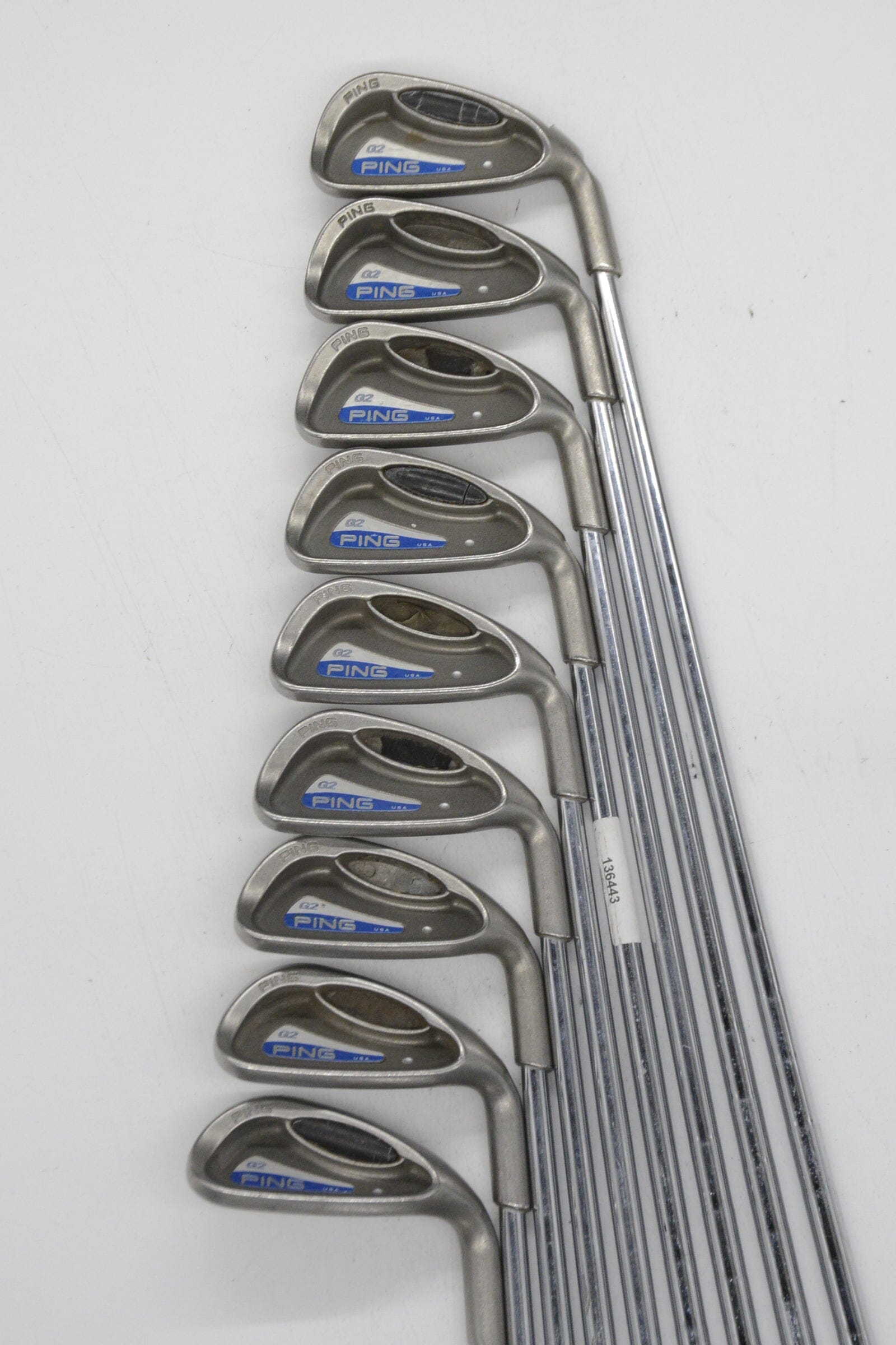 Ping G2 3-PW, SW Iron Set S Flex +0.25" Golf Clubs GolfRoots