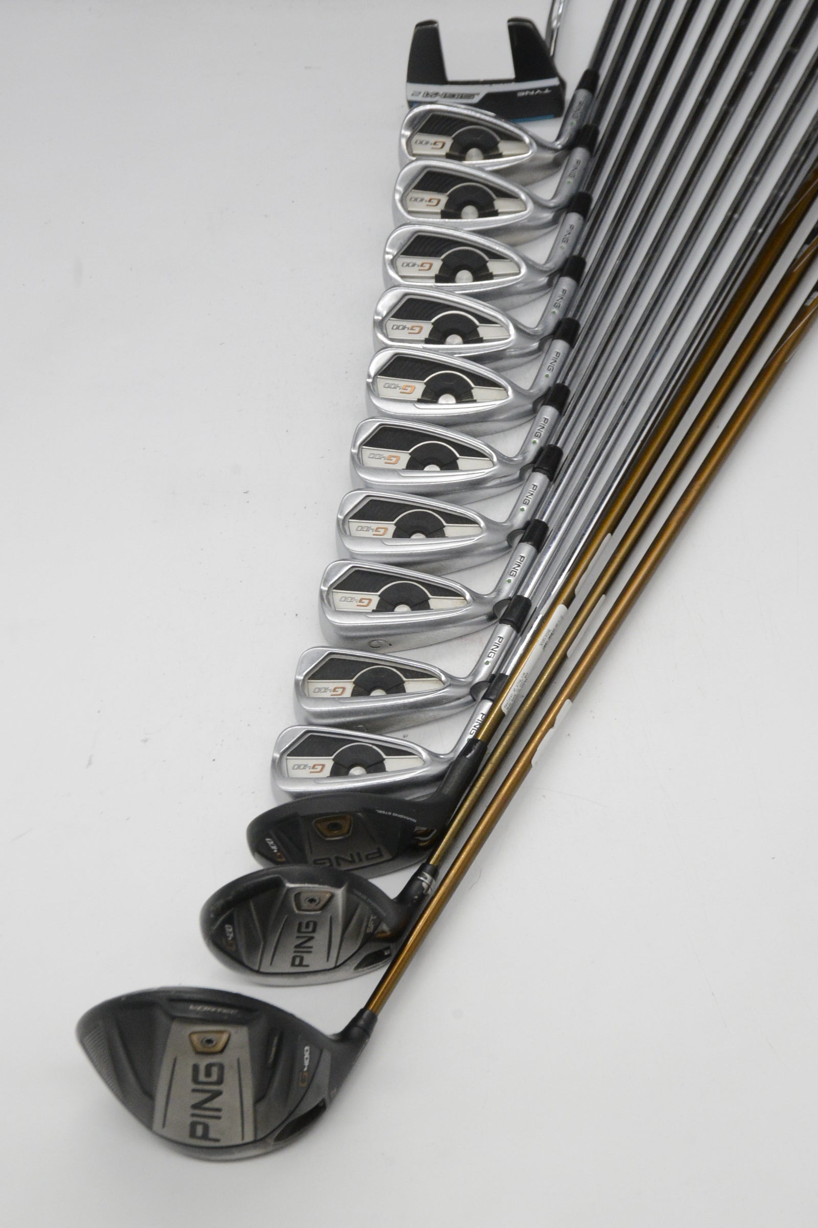 Lefty Ping G400 Mixed Full Set R Flex +0.25"