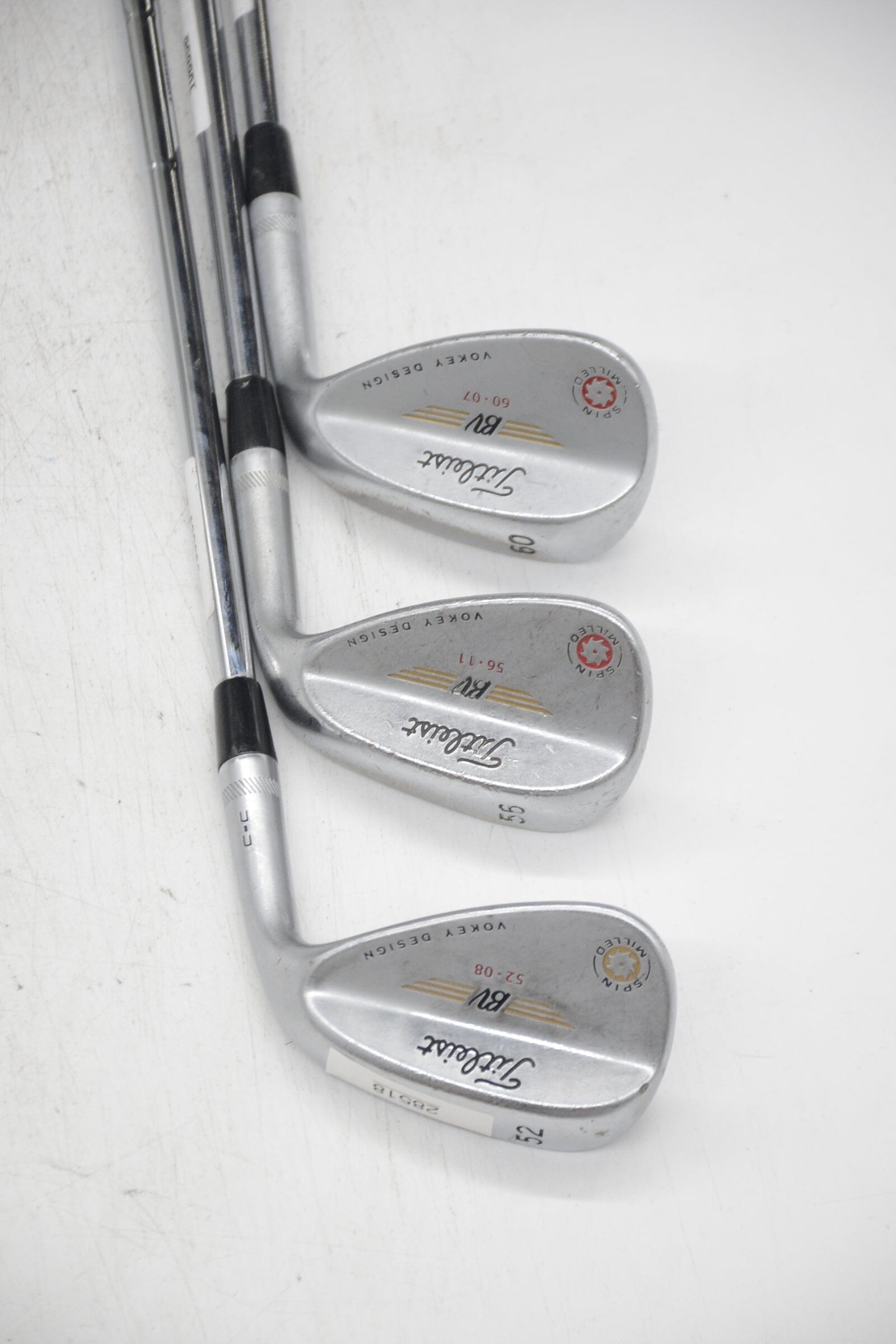 Titleist Vokey Spin Milled 52, 56, 60 Degree Wedge Set Wedge Flex Golf Clubs GolfRoots