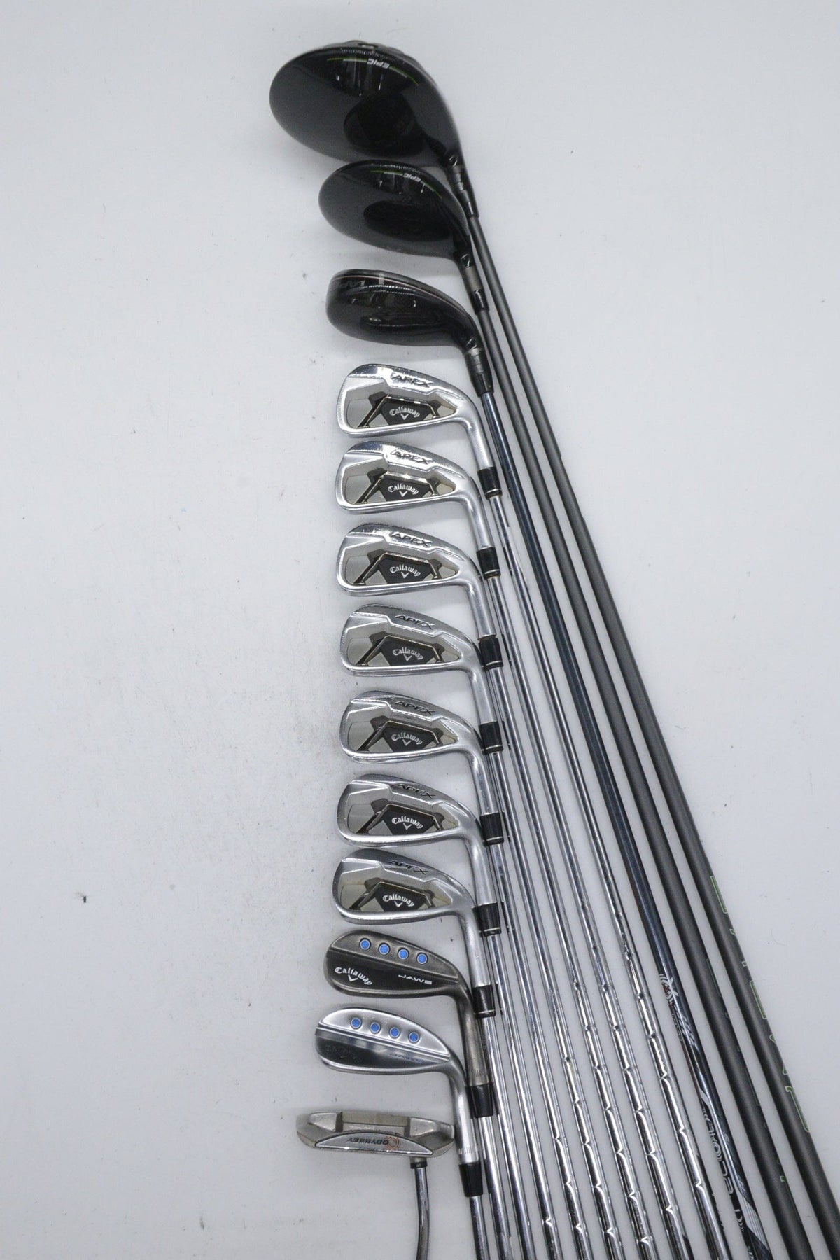 Callaway Apex 21 Mixed Full Set S Flex Std Length Golf Clubs GolfRoots
