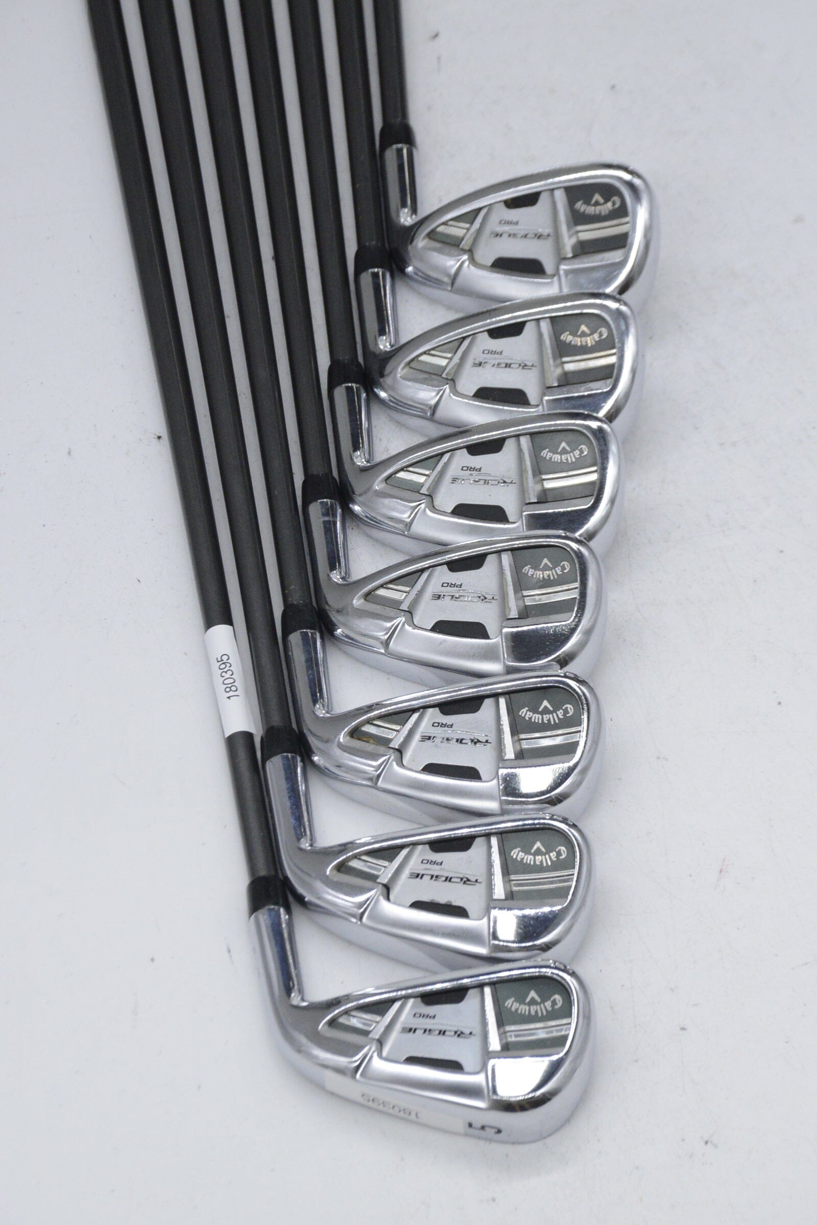 Callaway Rogue Pro 5-AW Iron Set R Flex -0.5" Golf Clubs GolfRoots