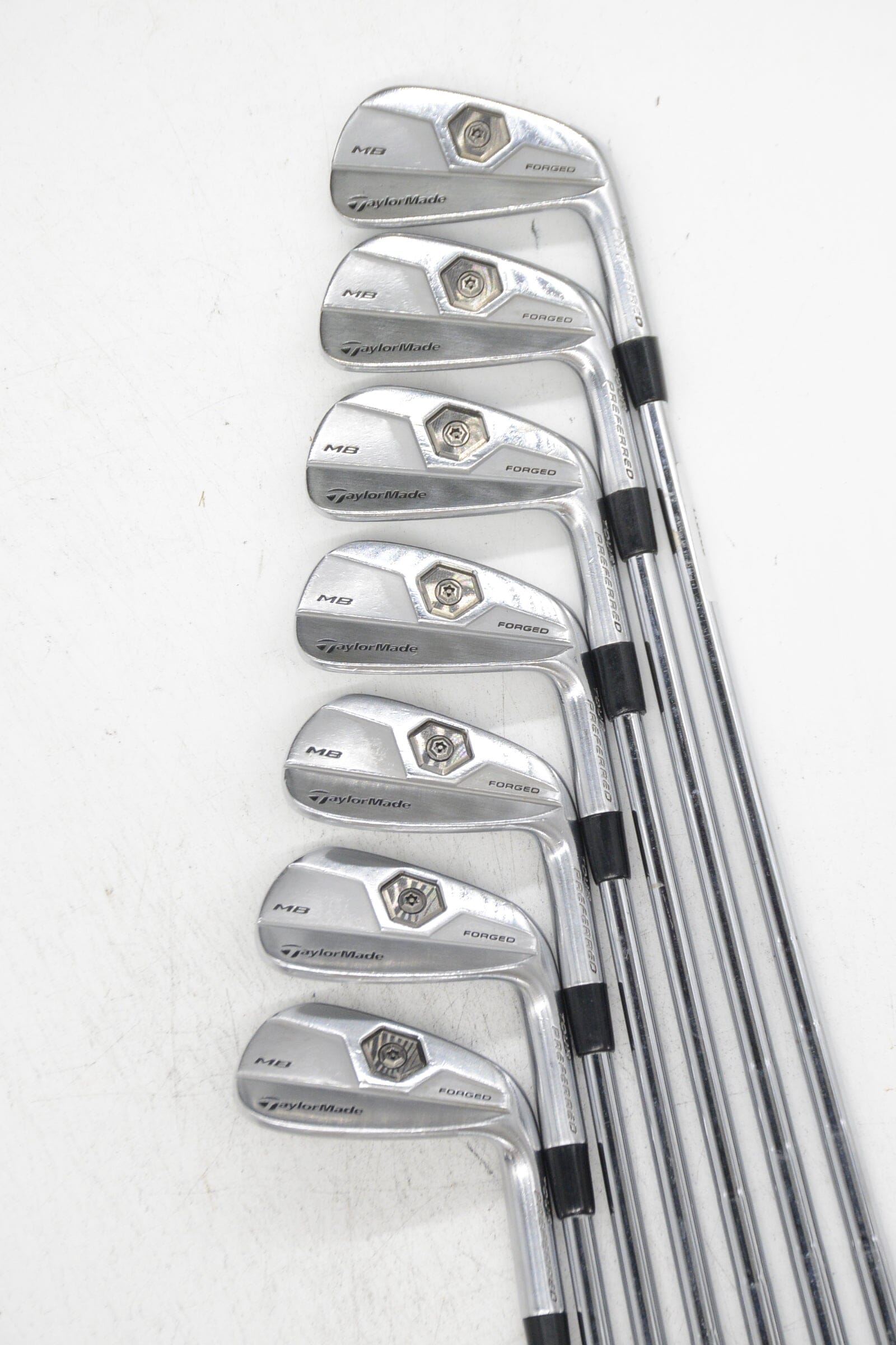 TaylorMade Tour Preferred MB 4-PW Iron Set X Flex Std Length Golf Clubs GolfRoots