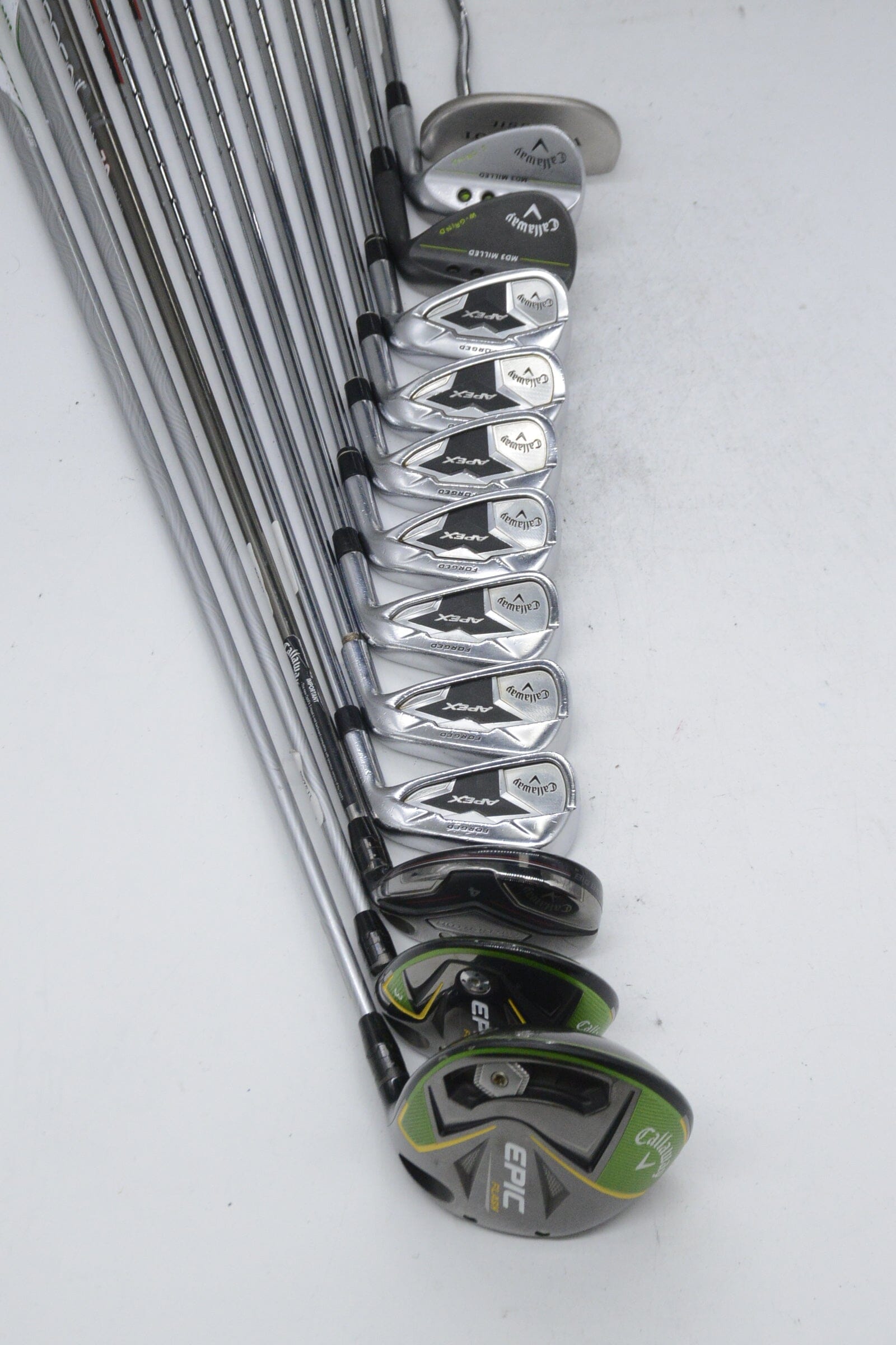 Callaway Apex 19 Mixed Full Set R Flex +0.25" Golf Clubs GolfRoots
