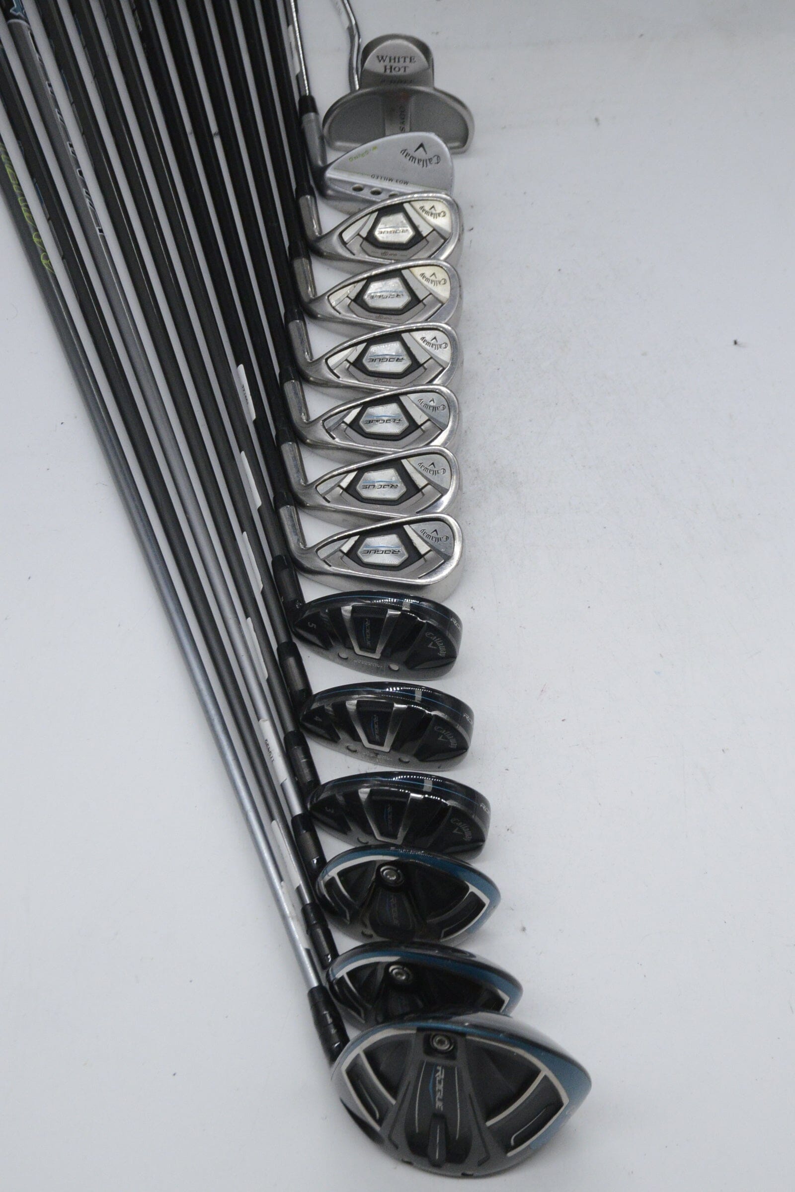 Callaway Rogue Mixed Full Set R Flex +0.75" Golf Clubs GolfRoots