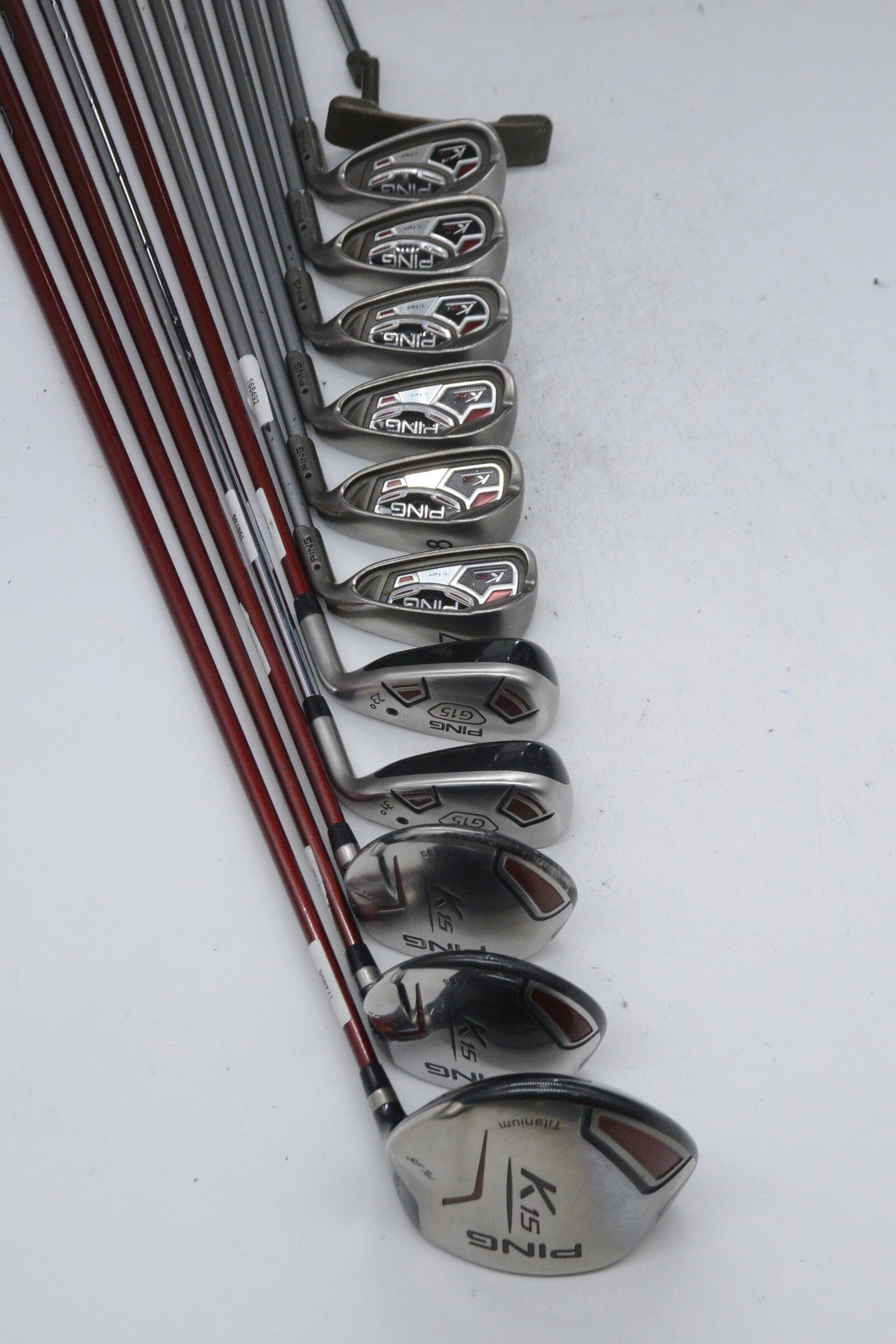 Ping K15 Mixed Full Set R Flex Std Length Golf Clubs GolfRoots
