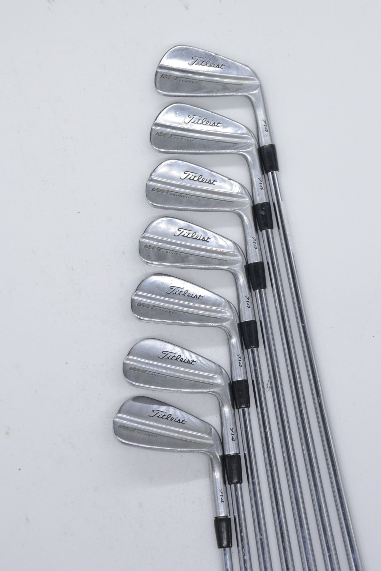 Titleist 714 CB Forged 3-9 Iron Set X Flex Std Length Golf Clubs GolfRoots