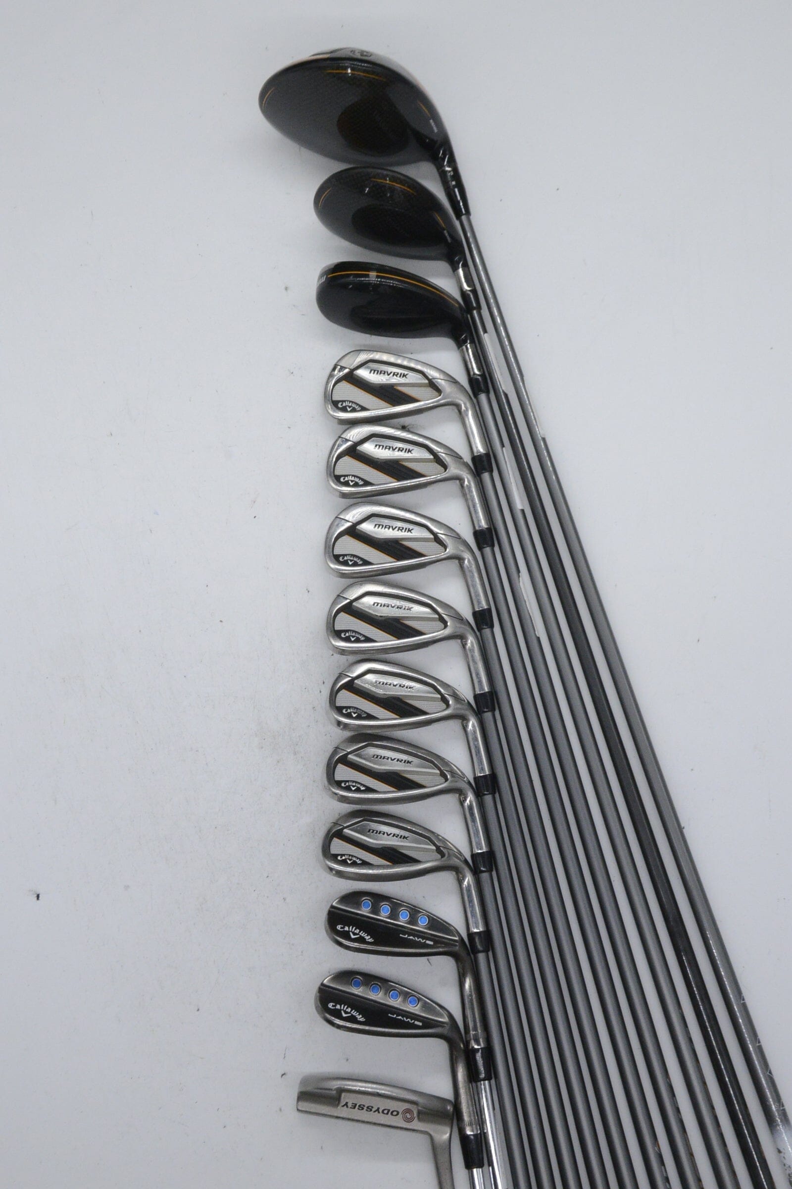 Callaway Mavrik Mixed Full Set R Flex -0.25" Golf Clubs GolfRoots